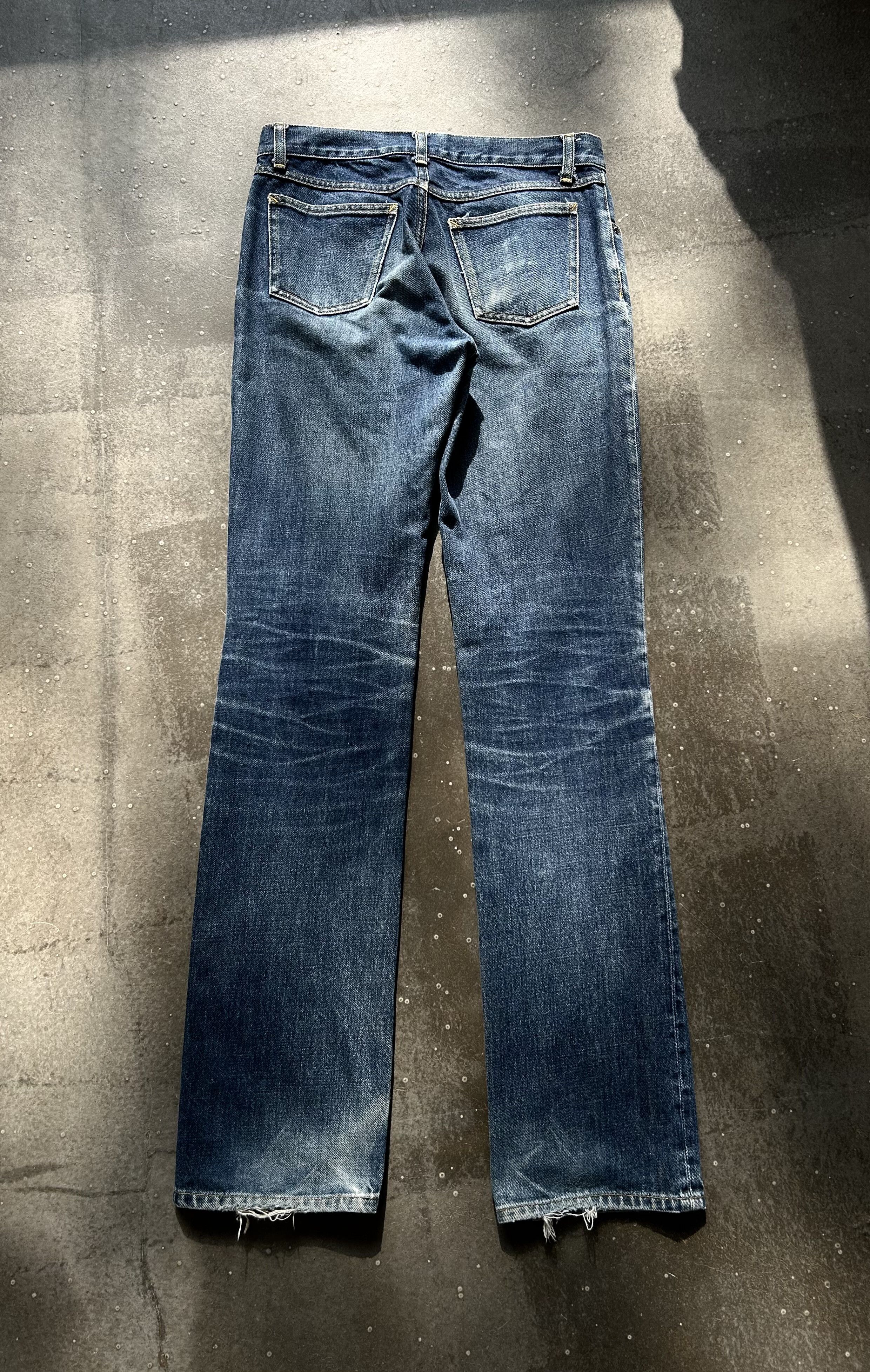 Number (N)ine Number Nine Wash Ripple Jeans Size US 28 / EU 44 - 2 Thumbnail
