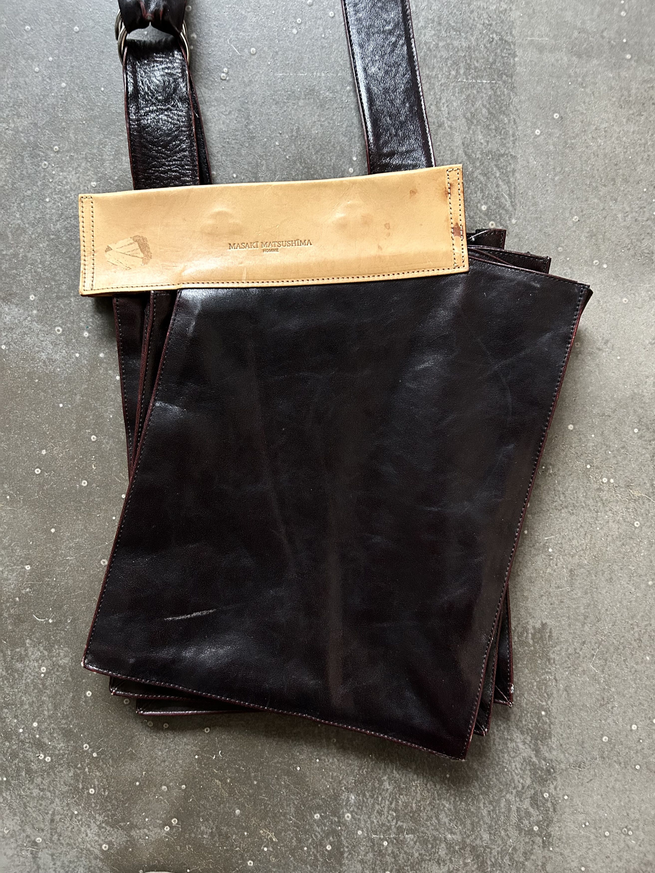 Masaki Matsushima Masaki Matsushima Irregular Accordion Crossbody Bag Size ONE SIZE - 4 Thumbnail