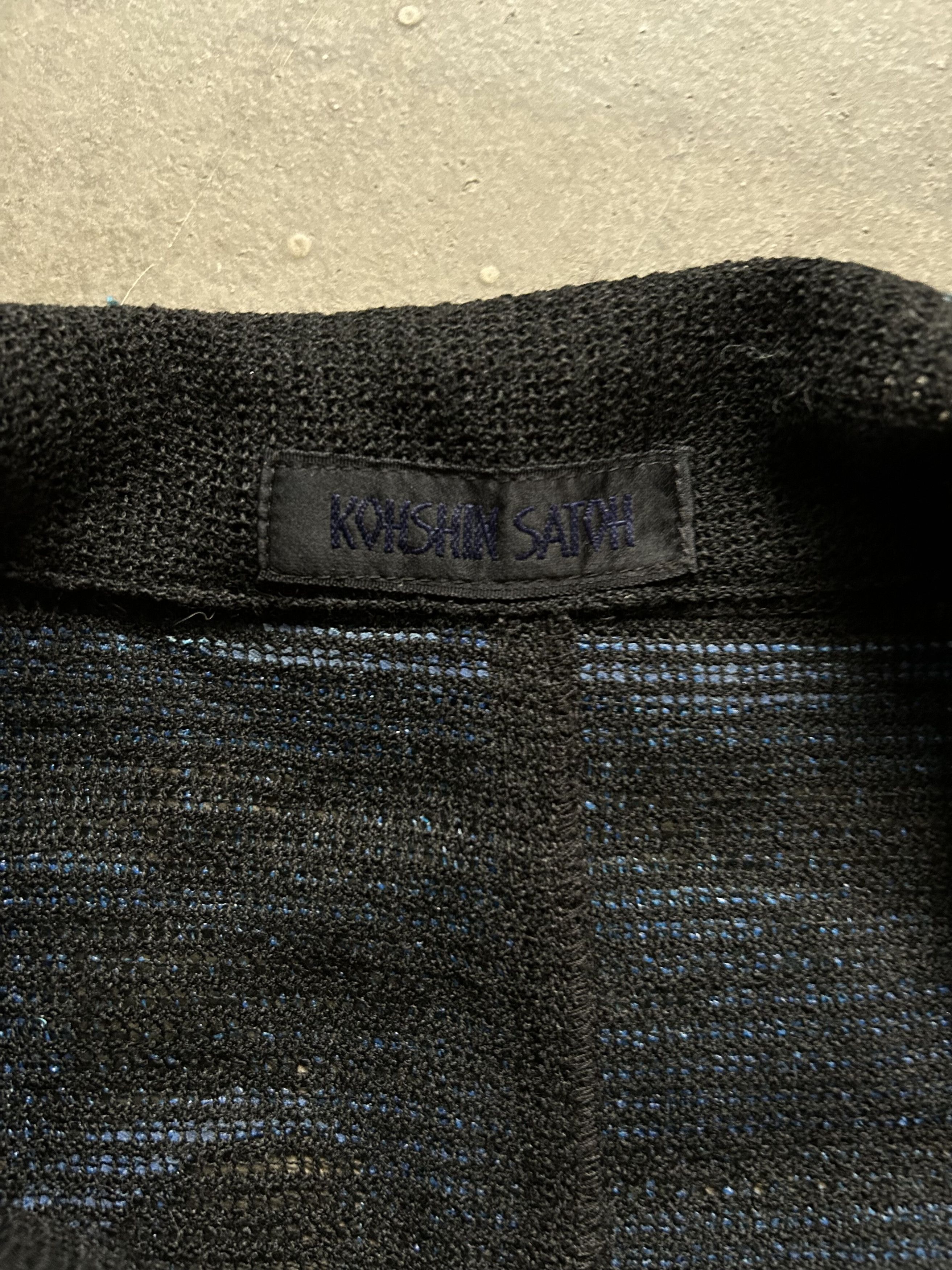 YOKO SAKAMOTO KOHSHIN SATOH Mesh Coated Cardigan Size US M / EU 48-50 / 2 - 8 Thumbnail