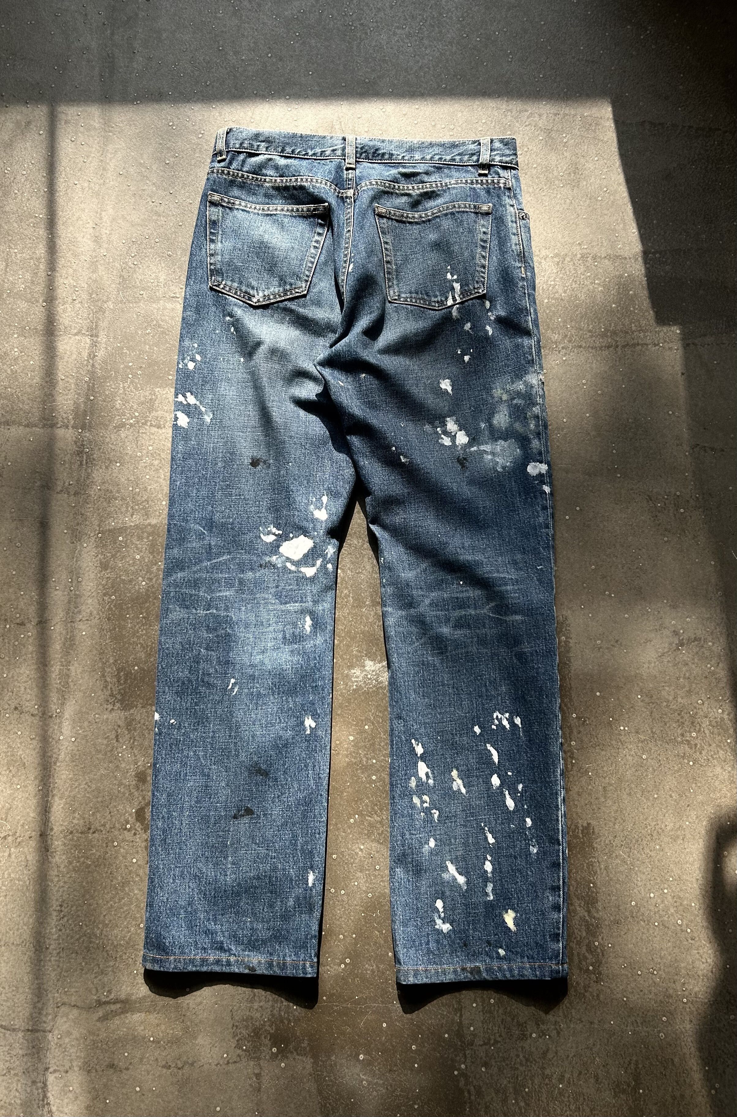 Helmut Lang Helmut Lang Paint Splash Jeans Size US 30 / EU 46 - 2 Thumbnail