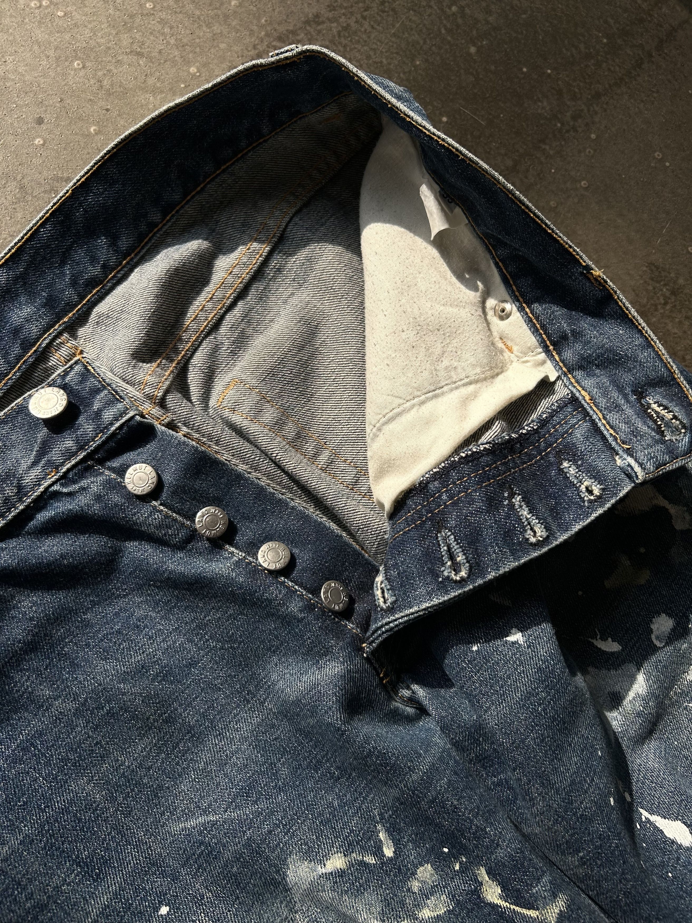Helmut Lang Helmut Lang Paint Splash Jeans Size US 30 / EU 46 - 6 Thumbnail