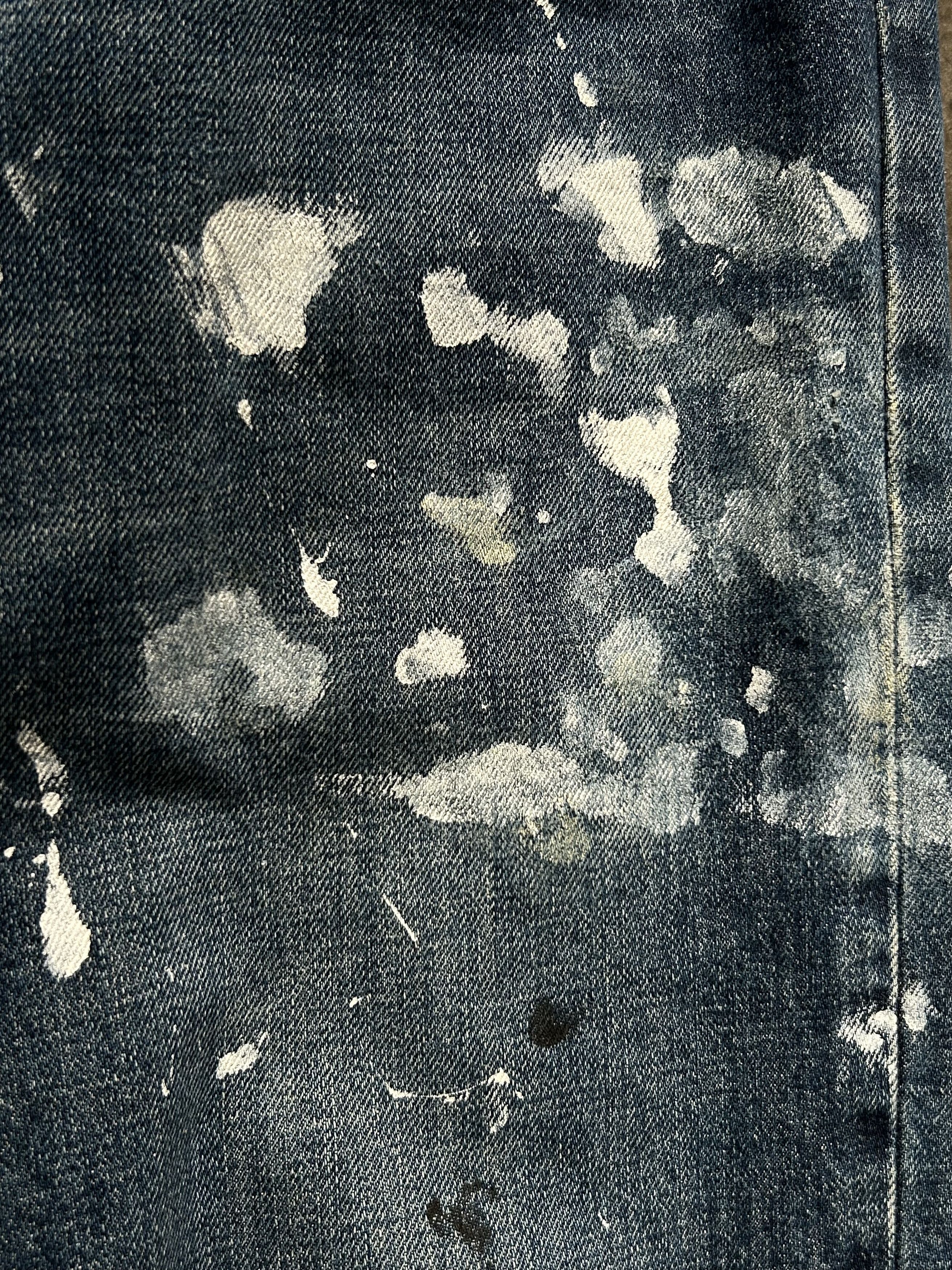 Helmut Lang Helmut Lang Paint Splash Jeans Size US 30 / EU 46 - 4 Thumbnail
