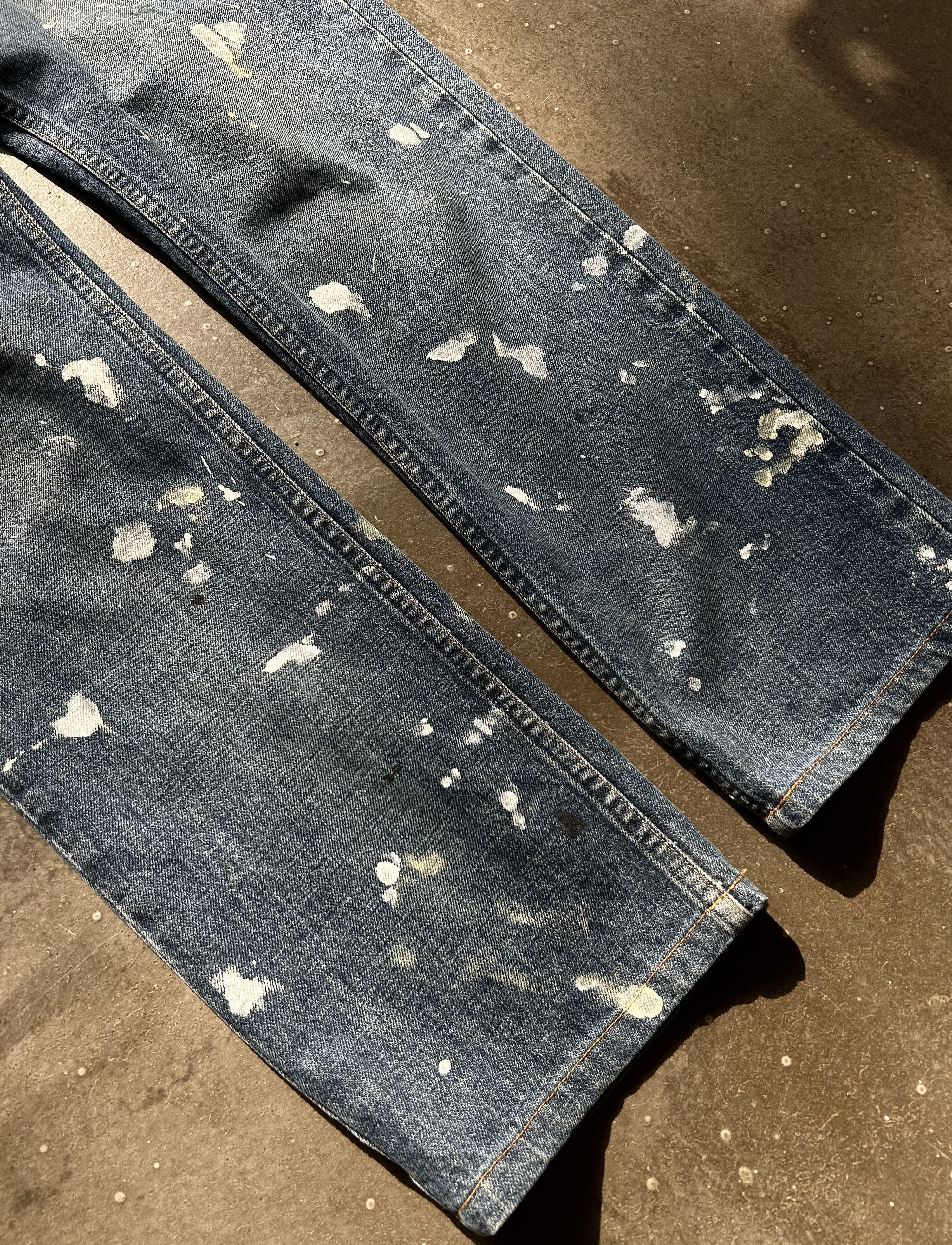 Helmut Lang Helmut Lang Paint Splash Jeans Size US 30 / EU 46 - 5 Thumbnail