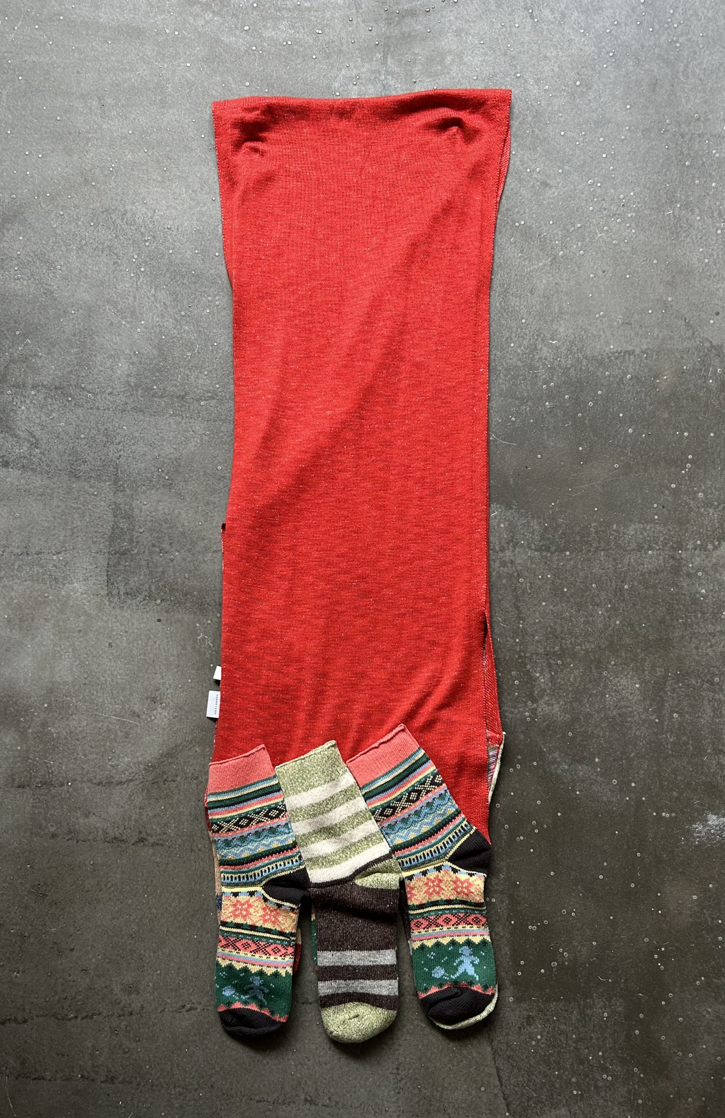 Ne-Net Unique Sock-Panel Scarf Wrap Size ONE SIZE - 2 Thumbnail