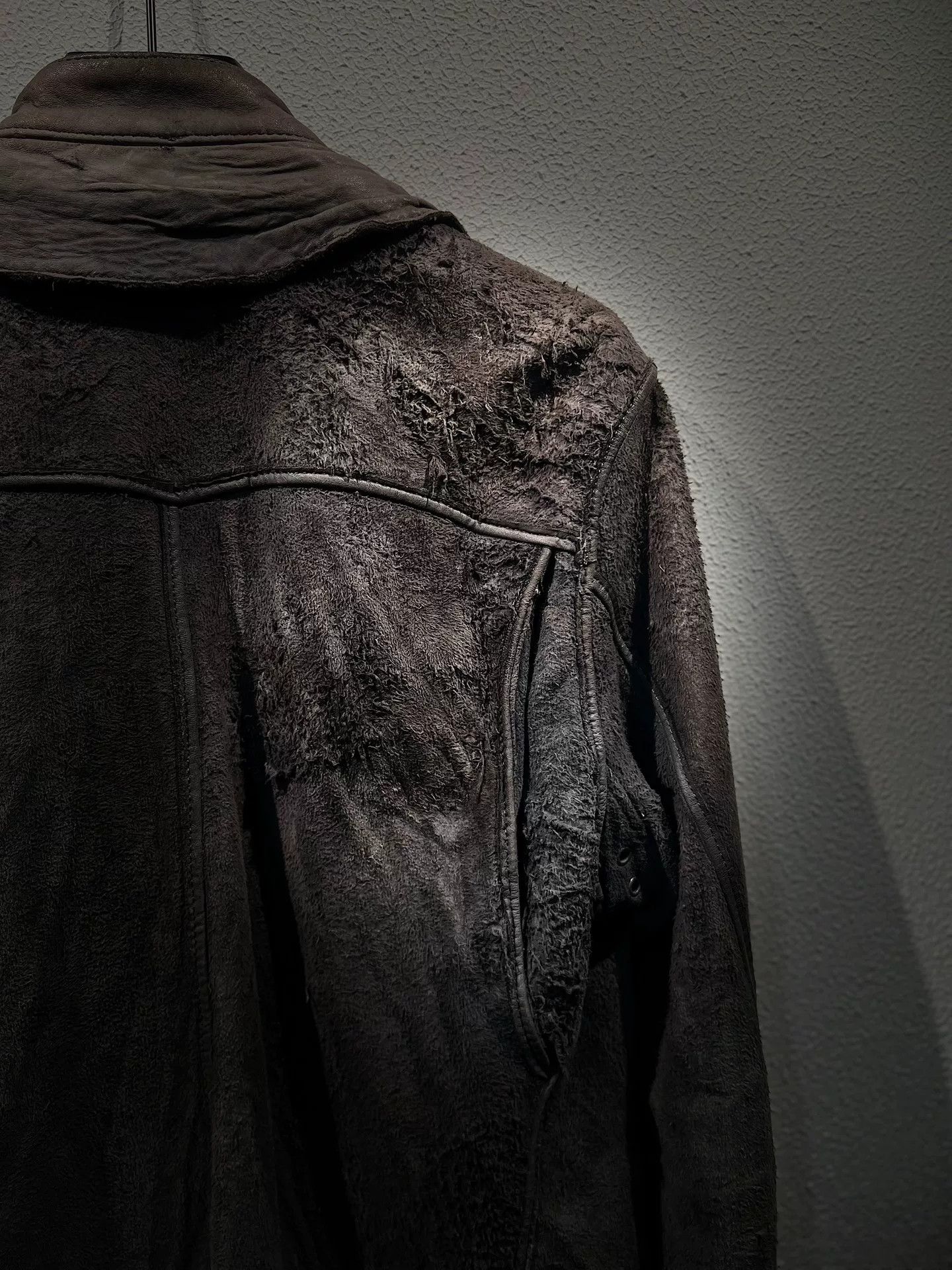 Maison MIHARA YASUHIRO Mihara Yasuhiro Early Black Leather Jacket Size US M / EU 48-50 / 2 - 5 Thumbnail
