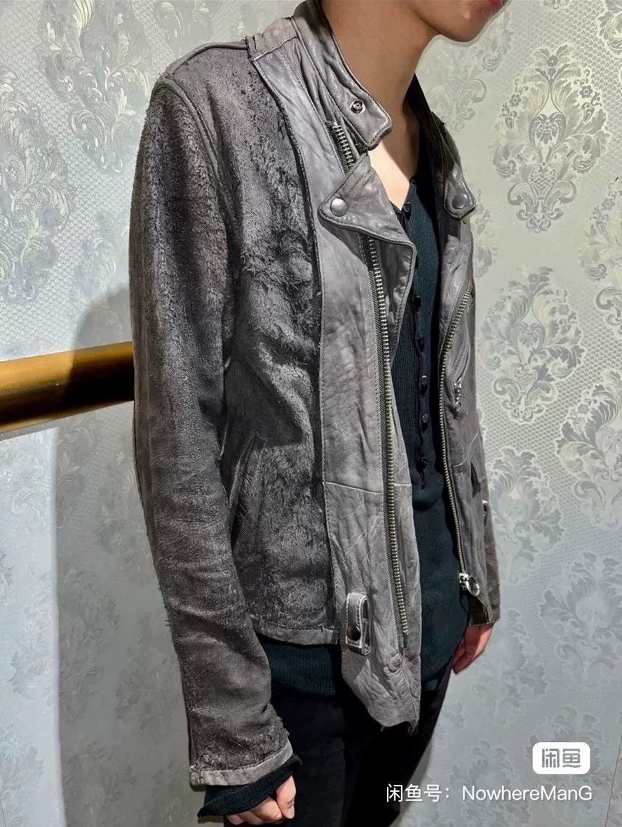 Maison MIHARA YASUHIRO Mihara Yasuhiro Early Black Leather Jacket Size US M / EU 48-50 / 2 - 8 Thumbnail