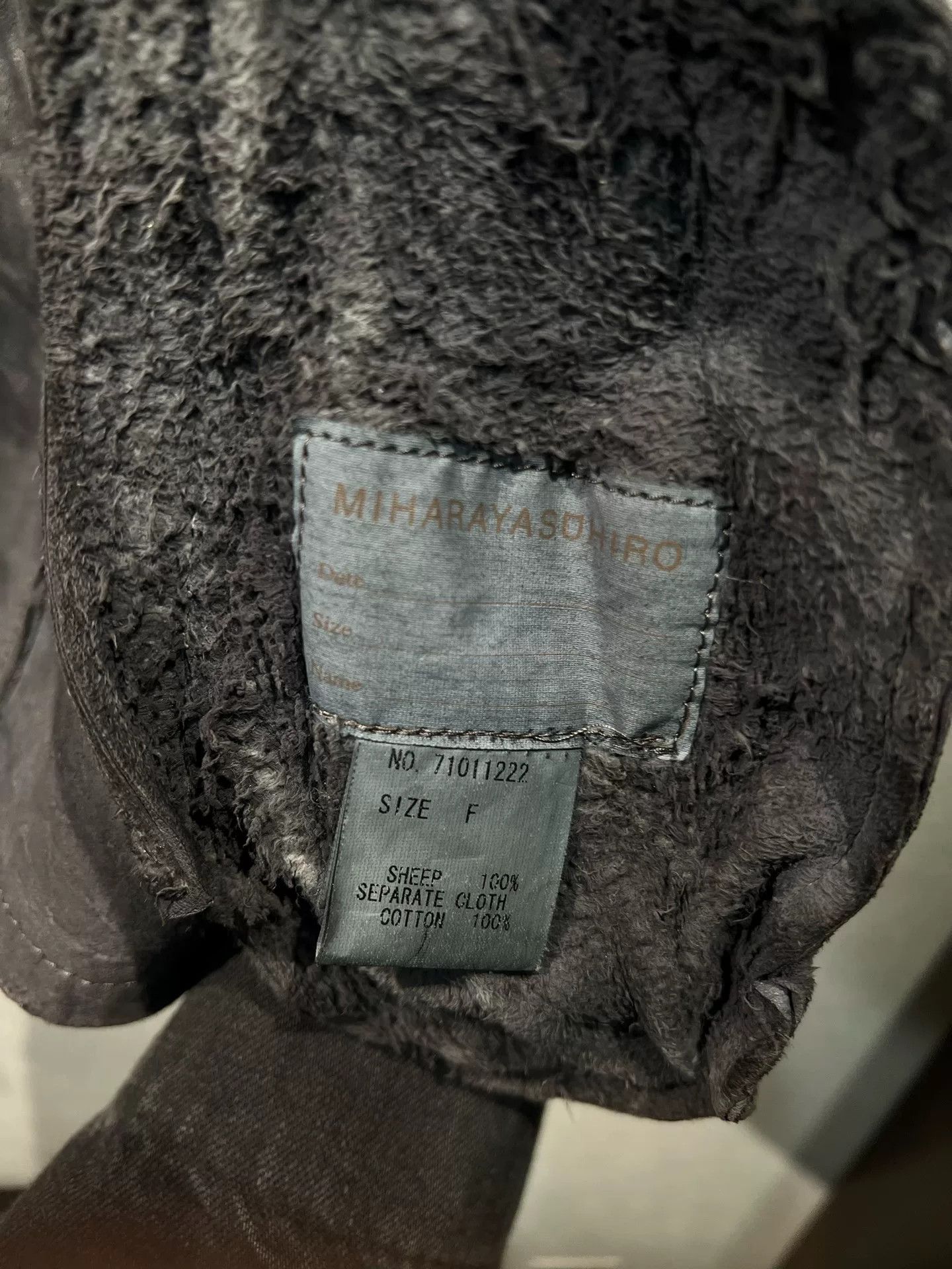 Maison MIHARA YASUHIRO Mihara Yasuhiro Early Black Leather Jacket Size US M / EU 48-50 / 2 - 6 Thumbnail