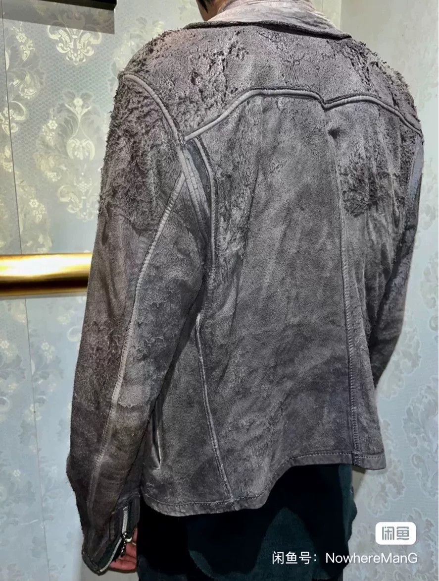 Maison MIHARA YASUHIRO Mihara Yasuhiro Early Black Leather Jacket Size US M / EU 48-50 / 2 - 9 Thumbnail