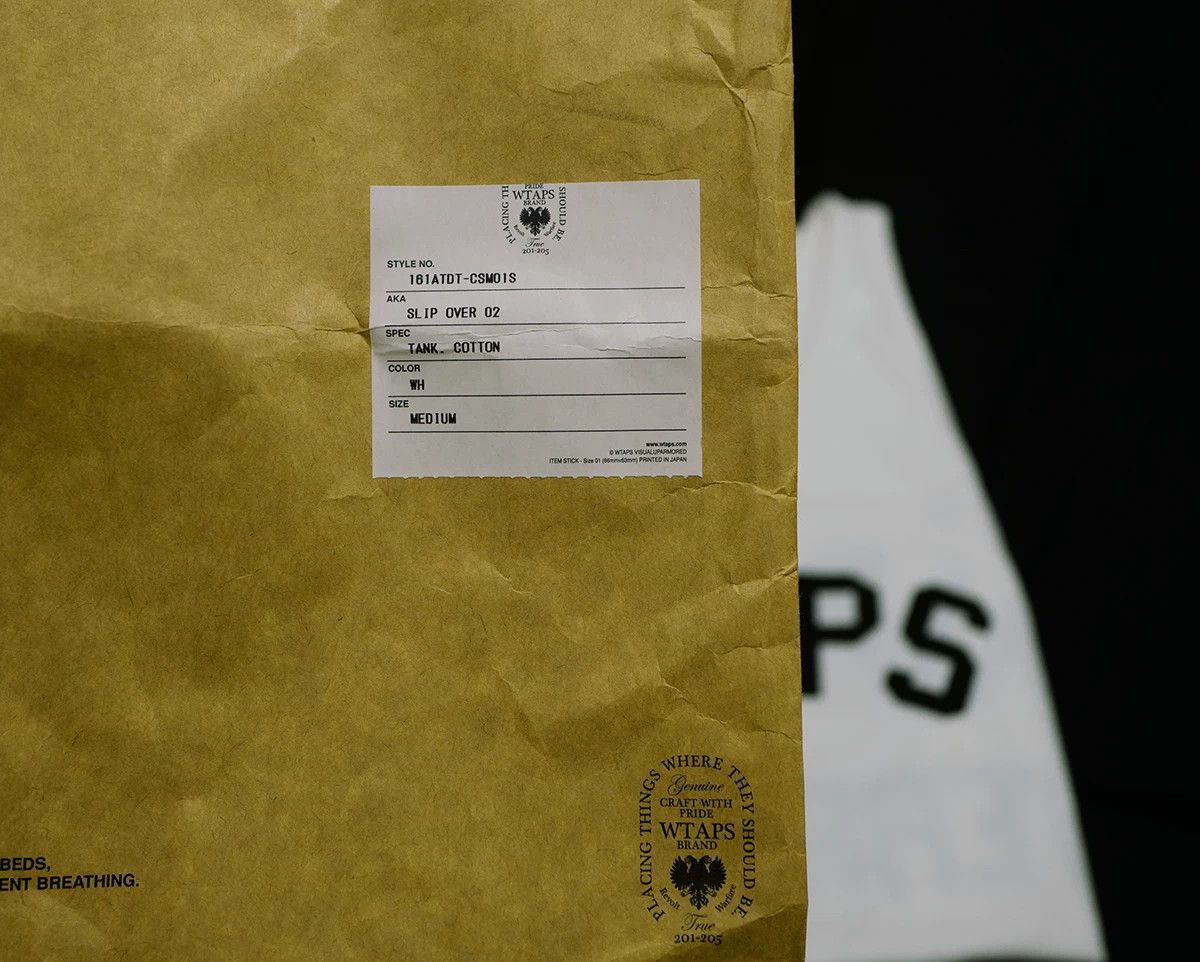 Wtaps WTAPS Slip Over Tank Top Size US M / EU 48-50 / 2 - 9 Thumbnail