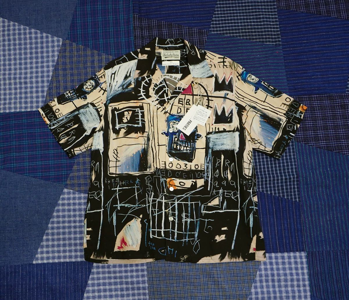 Wacko Maria Wacko Maria Basquiat Short Sleeve Shirt Size US L / EU 52-54 / 3 - 2 Thumbnail