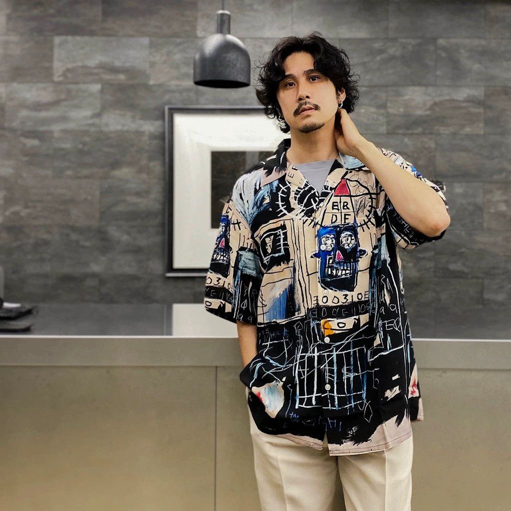Wacko Maria Wacko Maria Basquiat Short Sleeve Shirt Size US L / EU 52-54 / 3 - 7 Thumbnail