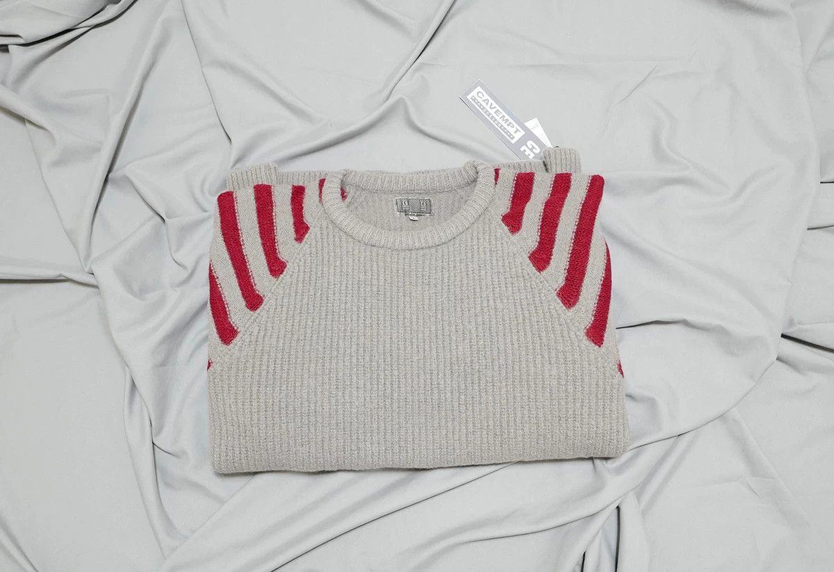 Cav Empt Cav Empt Wool Knit Sweater Black Size US L / EU 52-54 / 3 - 7 Thumbnail
