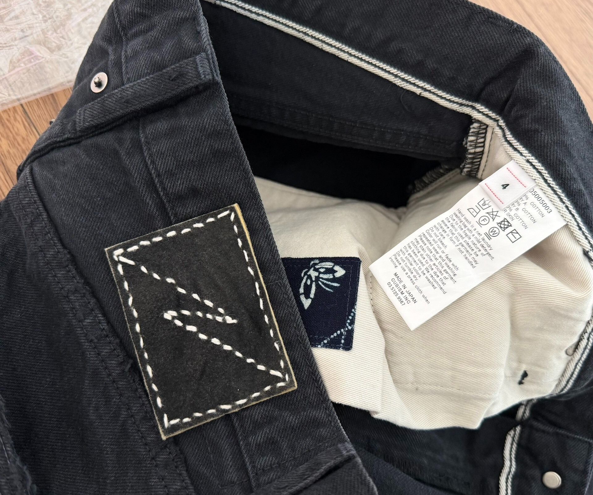 Visvim Visvim Journeyman Pants Black Denim Size US 26 / EU 42 - 3 Thumbnail