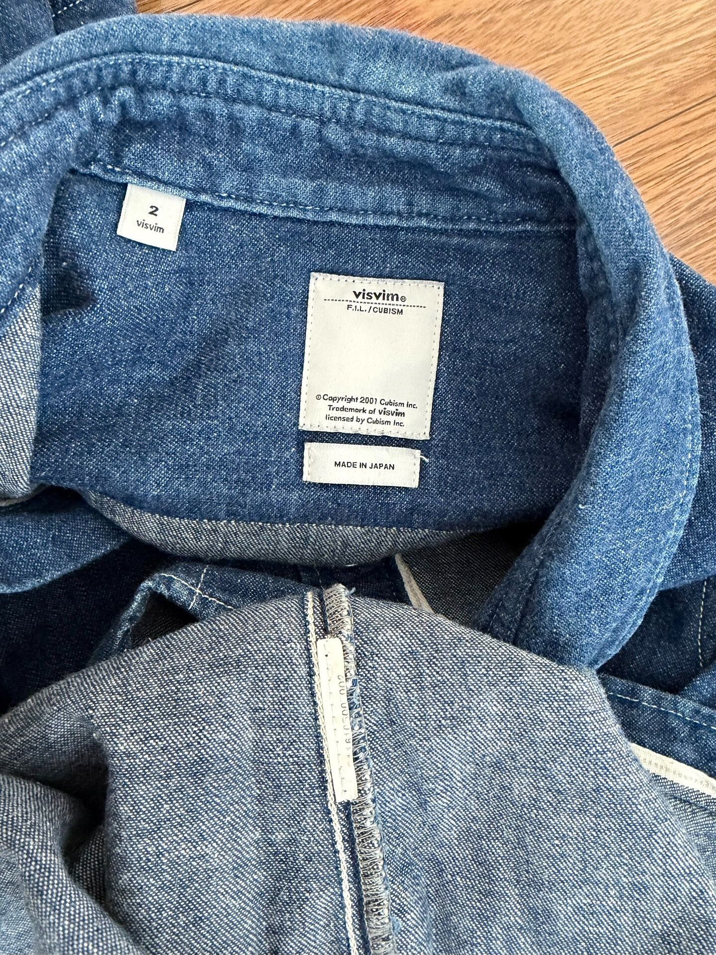 Visvim VISVIM Albacore Shirt One Wash Climber Size US M / EU 48-50 / 2 - 3 Thumbnail