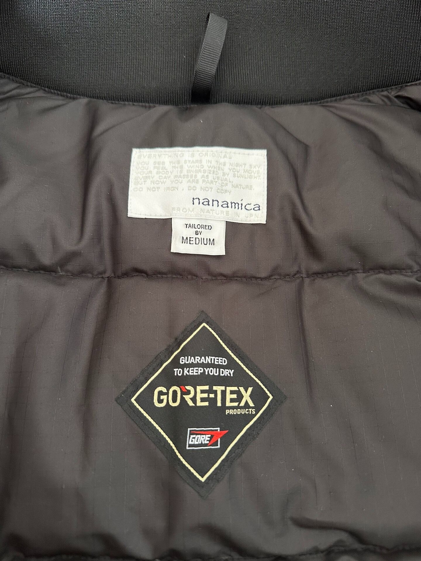 Nanamica NANAMICA GORE-TEX Down Jacket Medium Size US M / EU 48-50 / 2 - 4 Thumbnail
