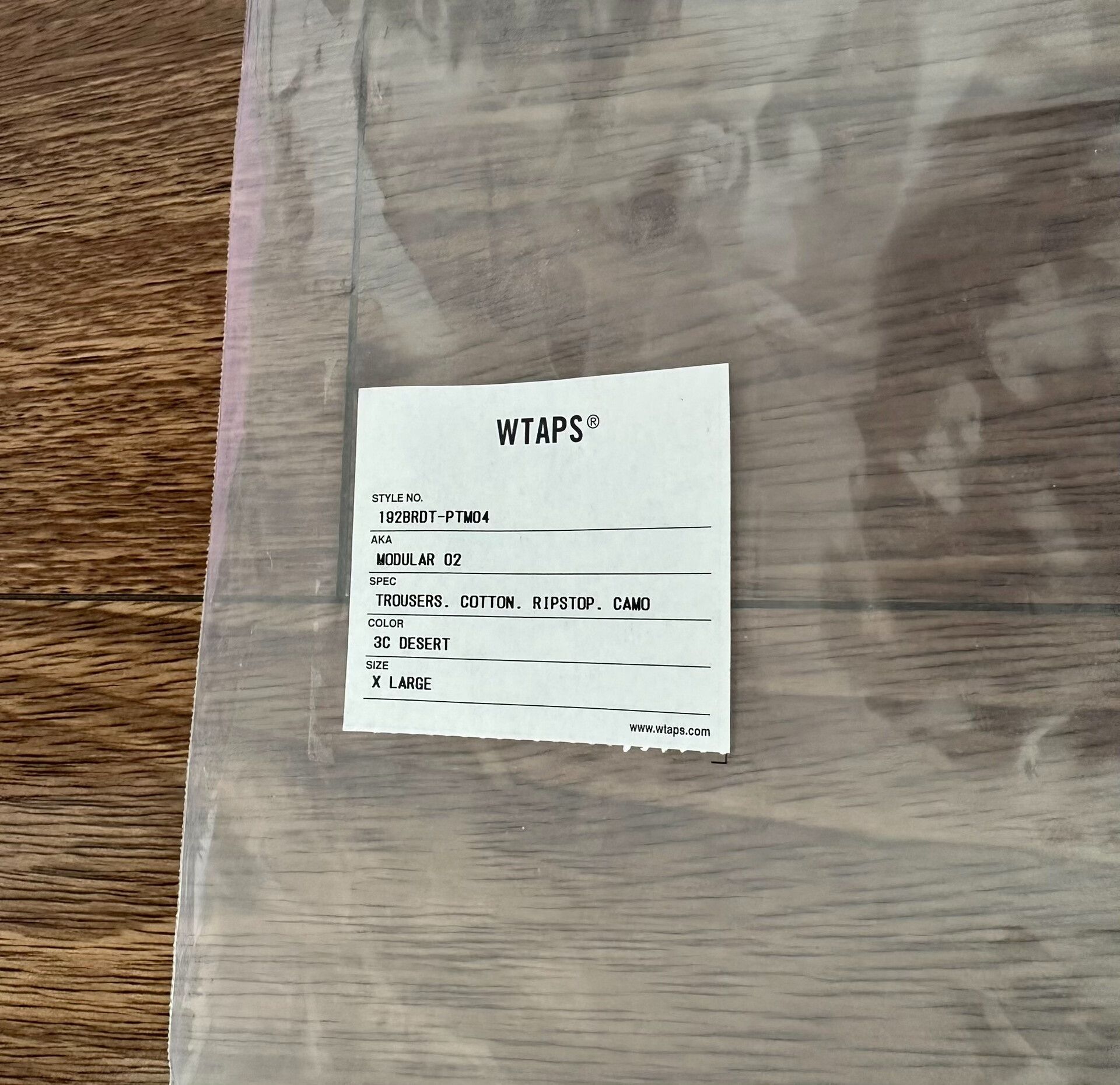 Wtaps WTAPS Modular 02 Trousers in Camo Size US 34 / EU 50 - 4 Thumbnail