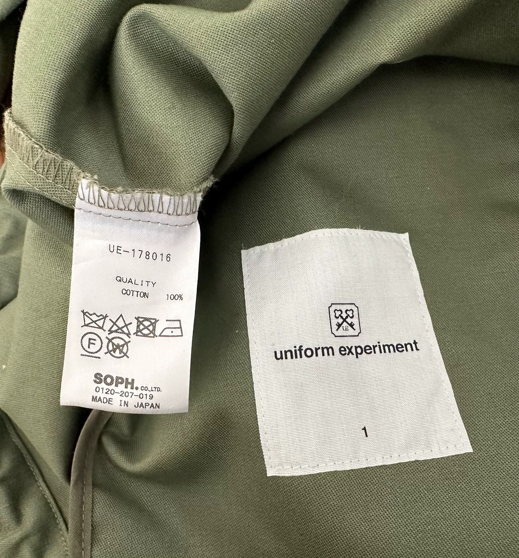uniform experiment Uniform Experiment M-51 Swing Blouson Jacket Size US S / EU 44-46 / 1 - 3 Thumbnail