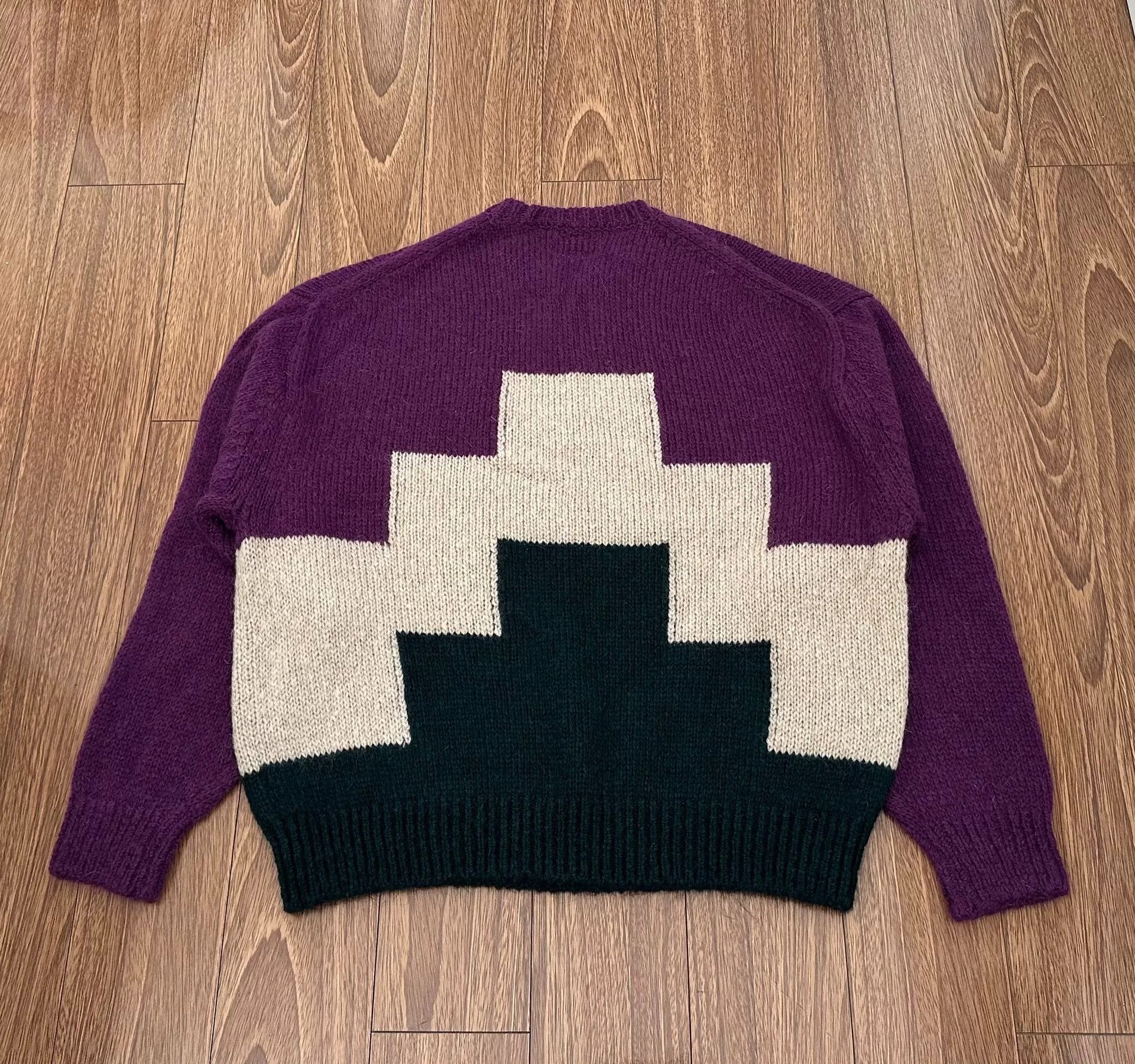 Cav Empt C.E CAVEMPT Knit Sweater Purple Color Size US XL / EU 56 / 4 - 2 Thumbnail