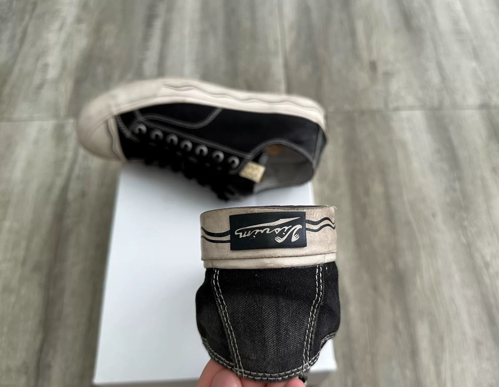 Visvim VISVIM 23AW Seeger Lo Black Canvas Shoes Size US 8.5 / EU 41-42 - 5 Thumbnail