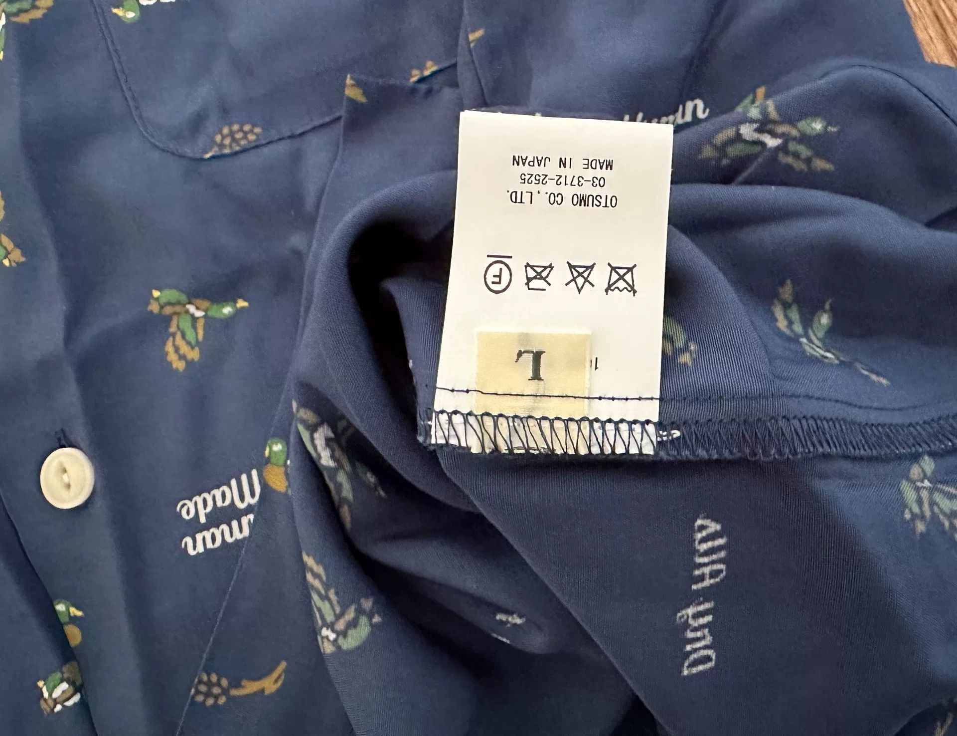 Human Made Human Made Duck Pattern Aloha Long Sleeve Shirt Size US L / EU 52-54 / 3 - 3 Thumbnail