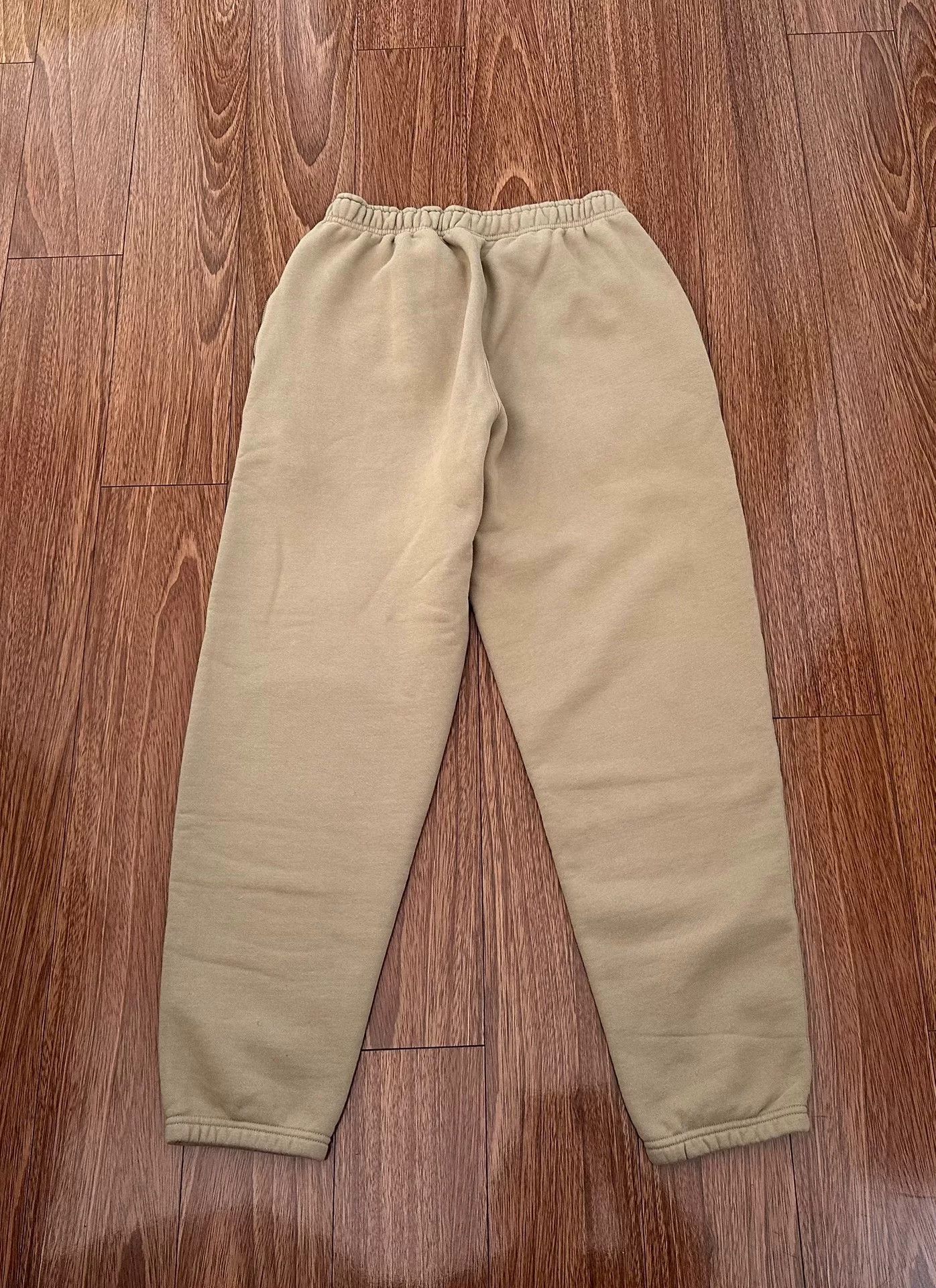 Nike Nike Logo Cuffed Pants in Khaki Size US 28 / EU 44 - 2 Thumbnail
