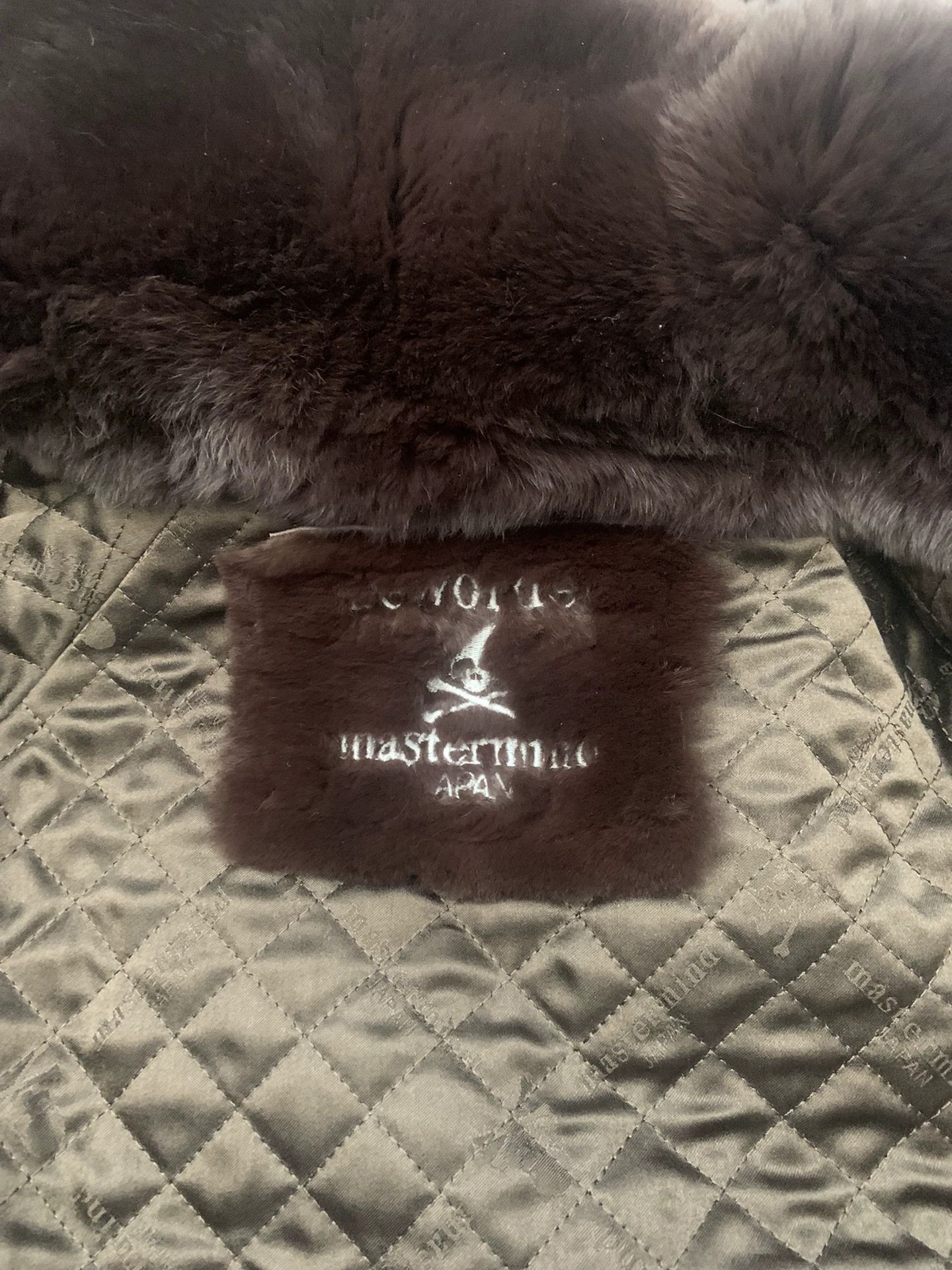 Mastermind Japan Mastermind Japan Rabbit Fur Diamond Jacket Size US L / EU 52-54 / 3 - 6 Thumbnail