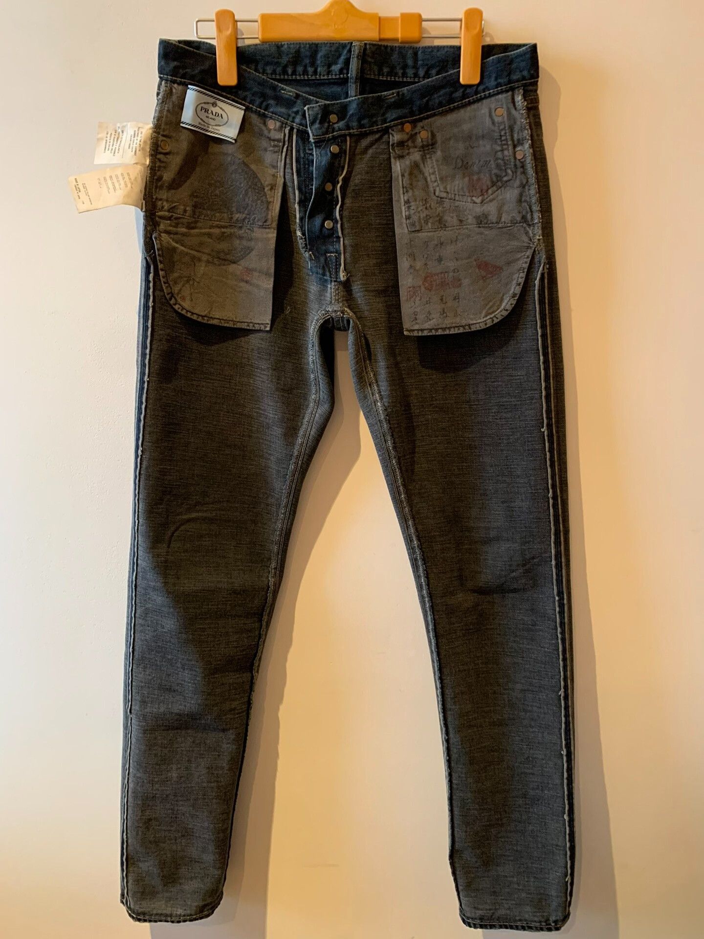 Prada Limited Edition PRADA Denim Jeans Size US 31 - 3 Thumbnail