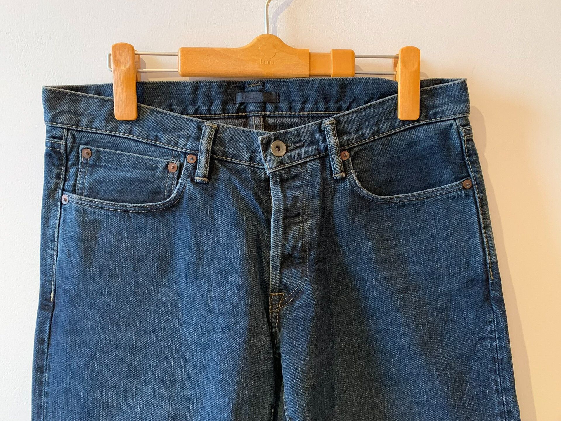 Prada Limited Edition PRADA Denim Jeans Size US 31 - 4 Thumbnail
