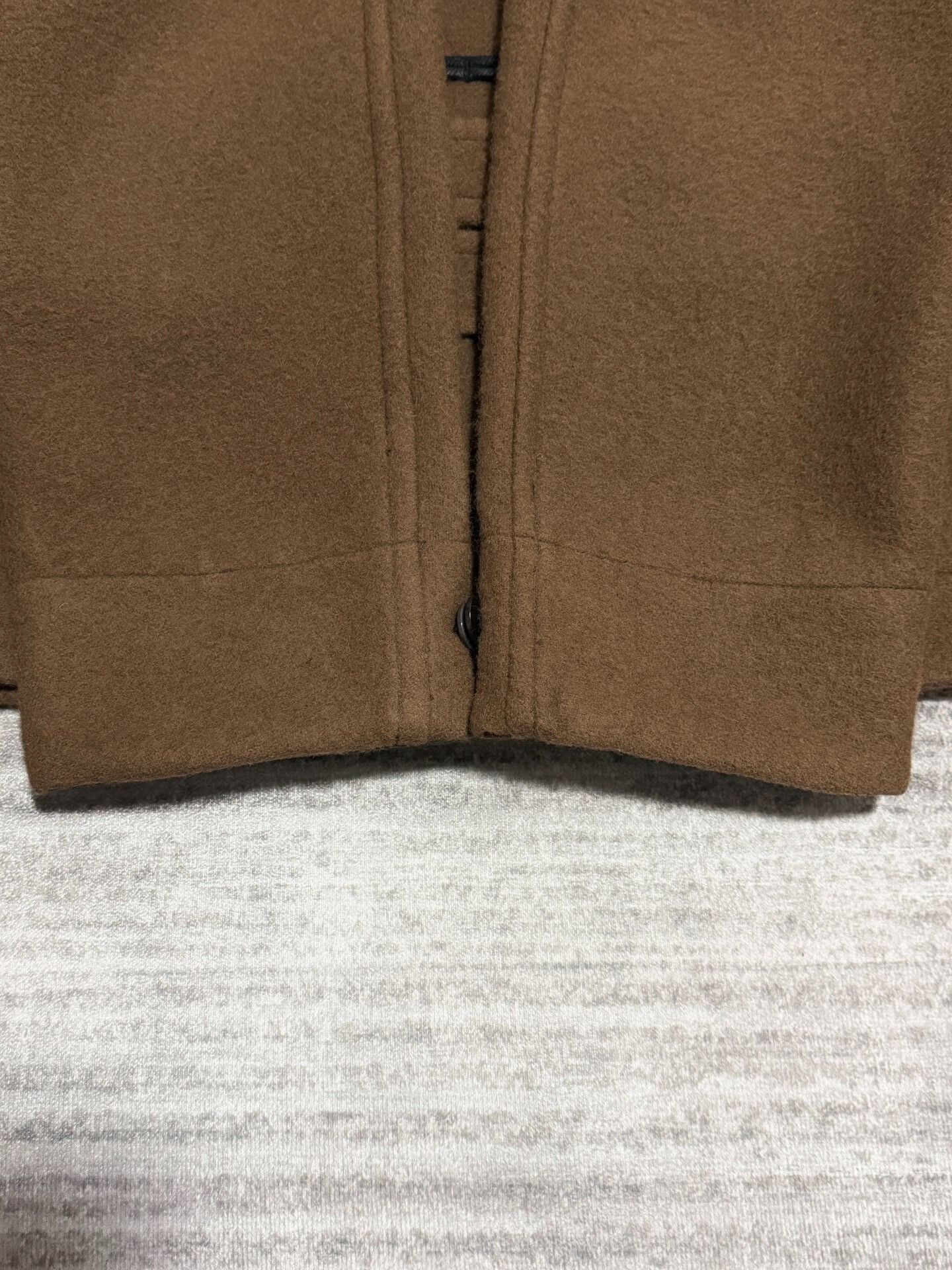 Lemaire Brown Hooded Coat with Toggle Closure Size XXS / US 00 / IT 34 - 6 Thumbnail