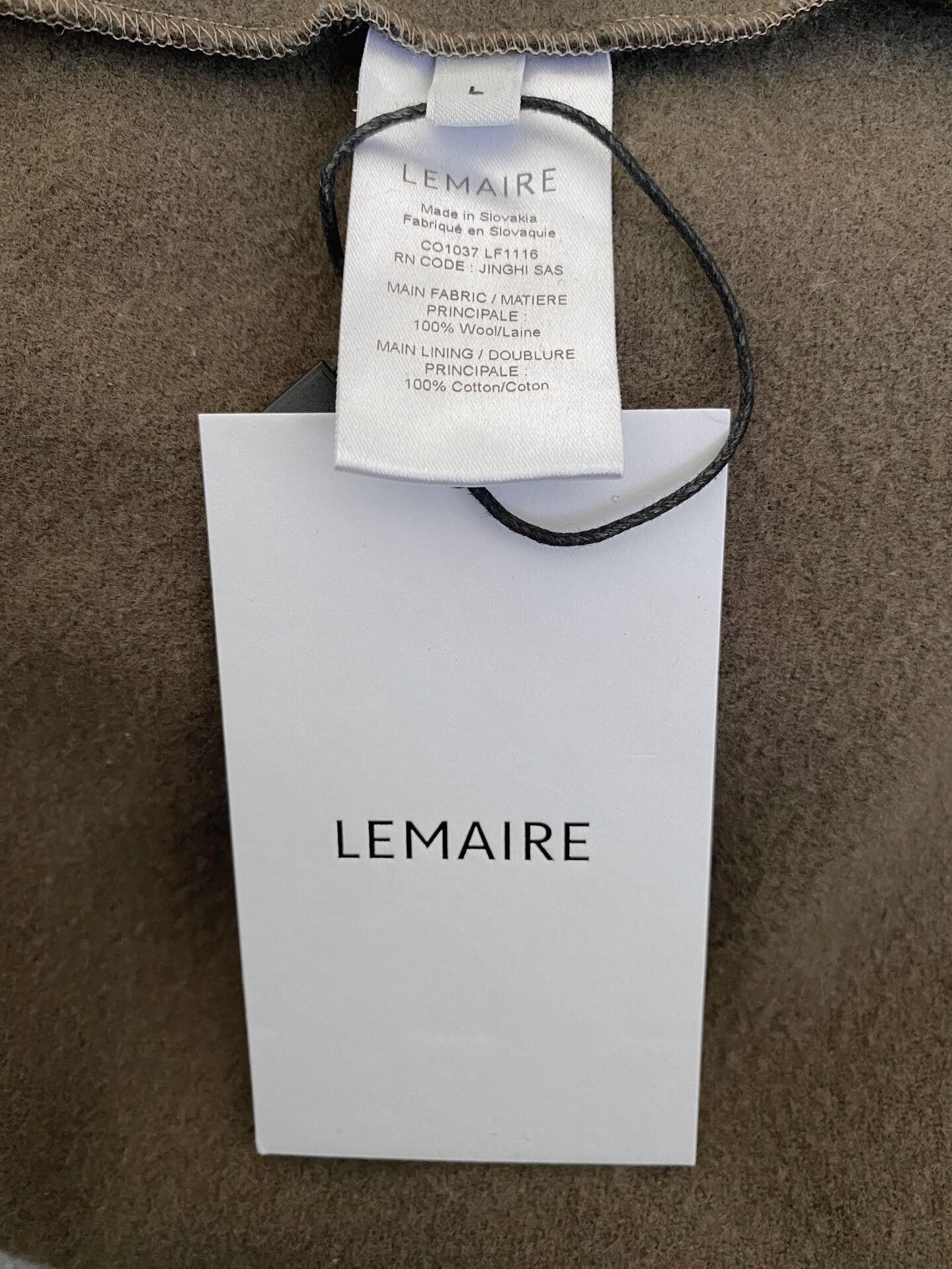 Lemaire Lemaire Long Wool Warp Coat Size L / US 10 / IT 46 - 7 Thumbnail