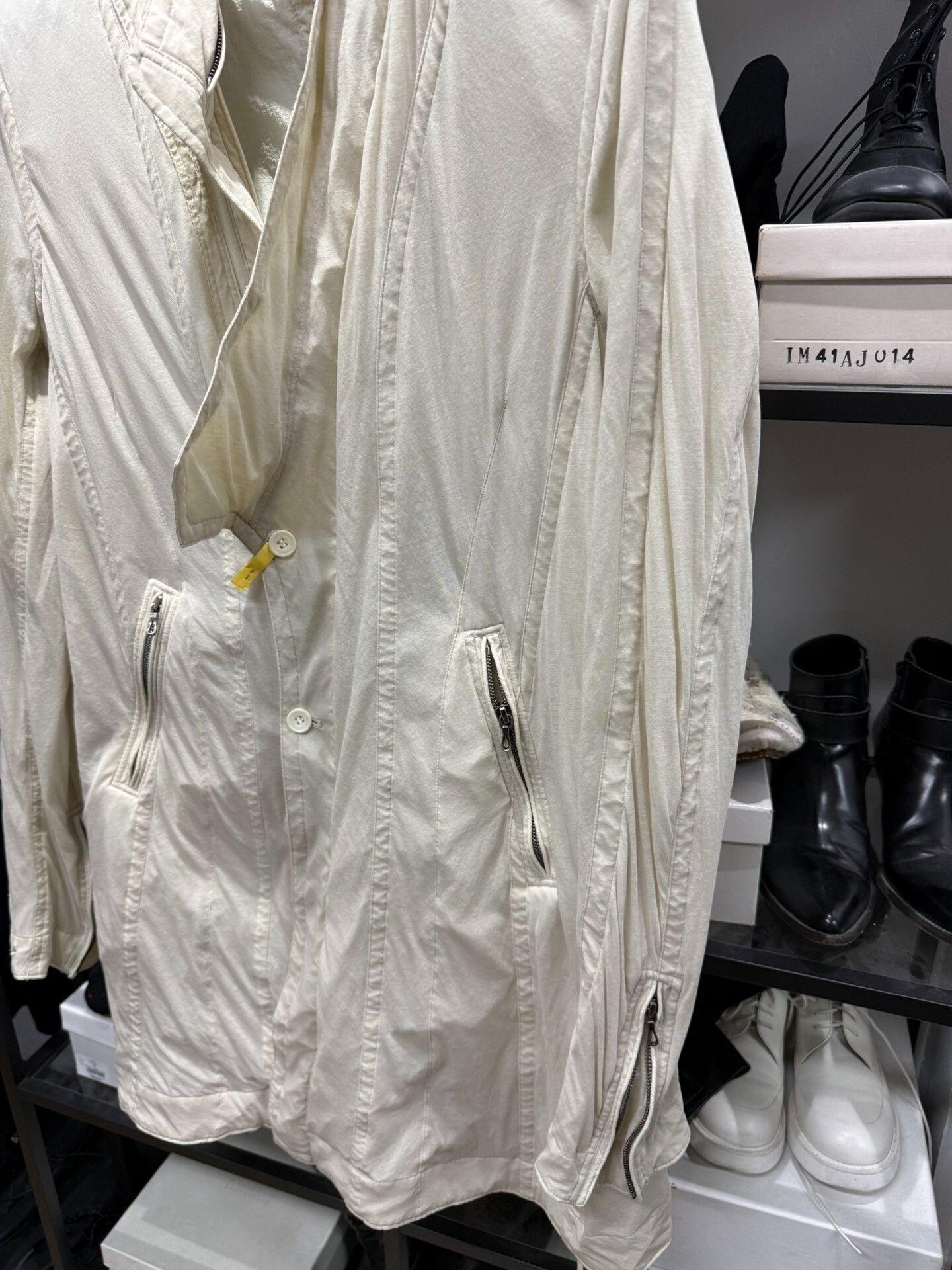 Comme des Garcons Sheer Layered Stand Collar Jacket Size US M / EU 48-50 / 2 - 2 Thumbnail