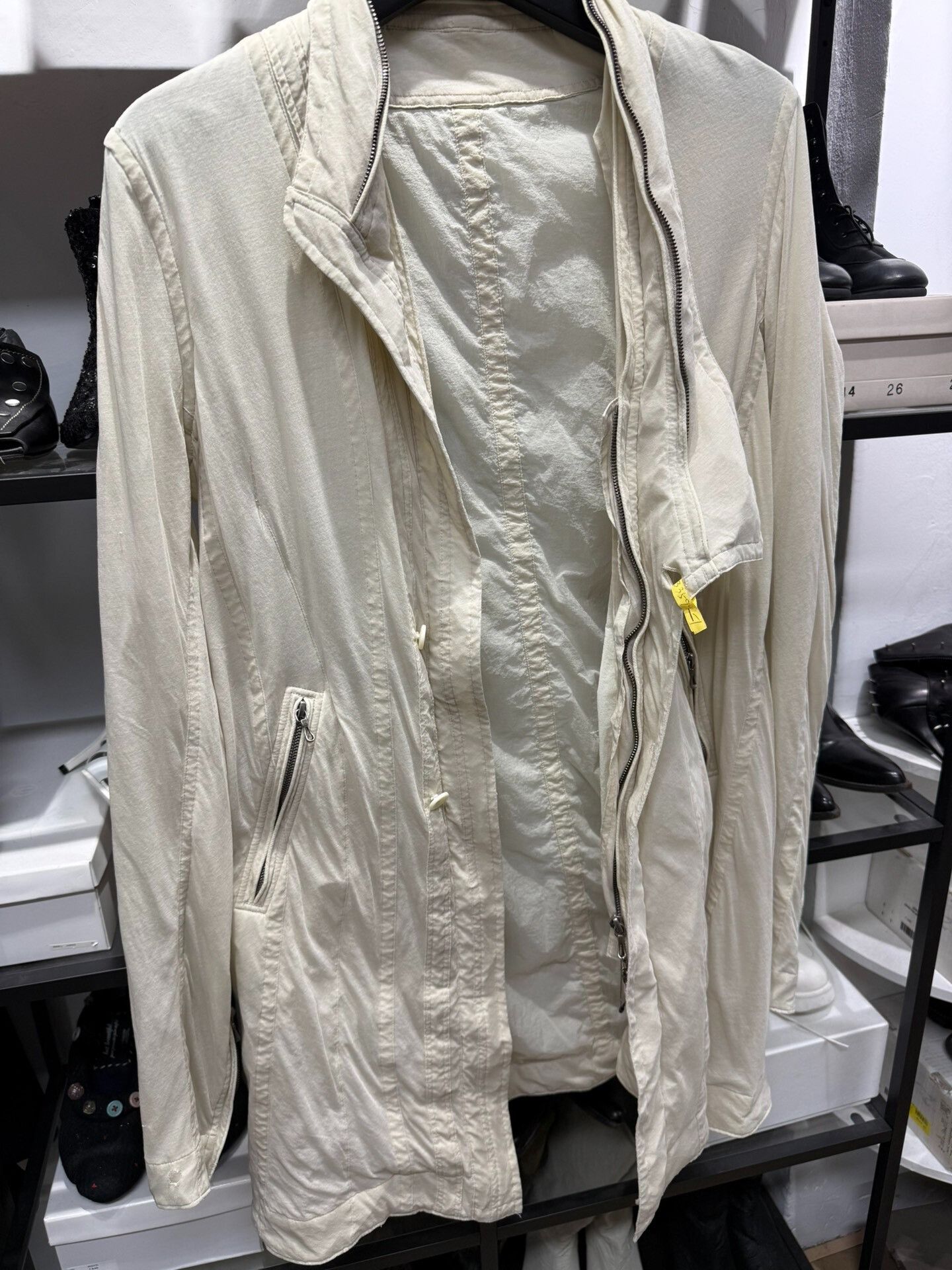 Comme des Garcons Sheer Layered Stand Collar Jacket Size US M / EU 48-50 / 2 - 9 Thumbnail
