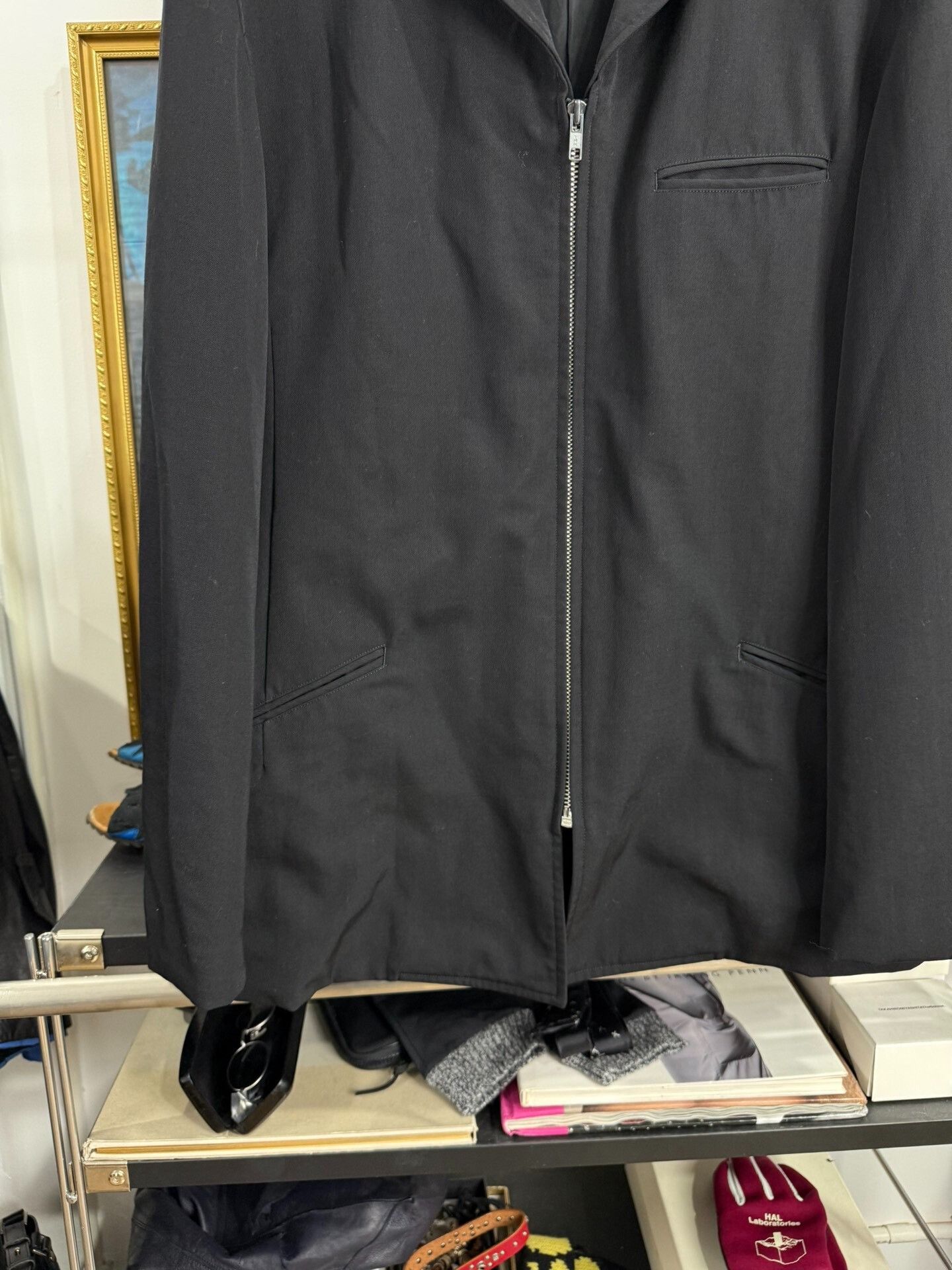 Yohji Yamamoto Yohji Yamamoto Men's Wool Jacket Size US S / EU 44-46 / 1 - 4 Thumbnail