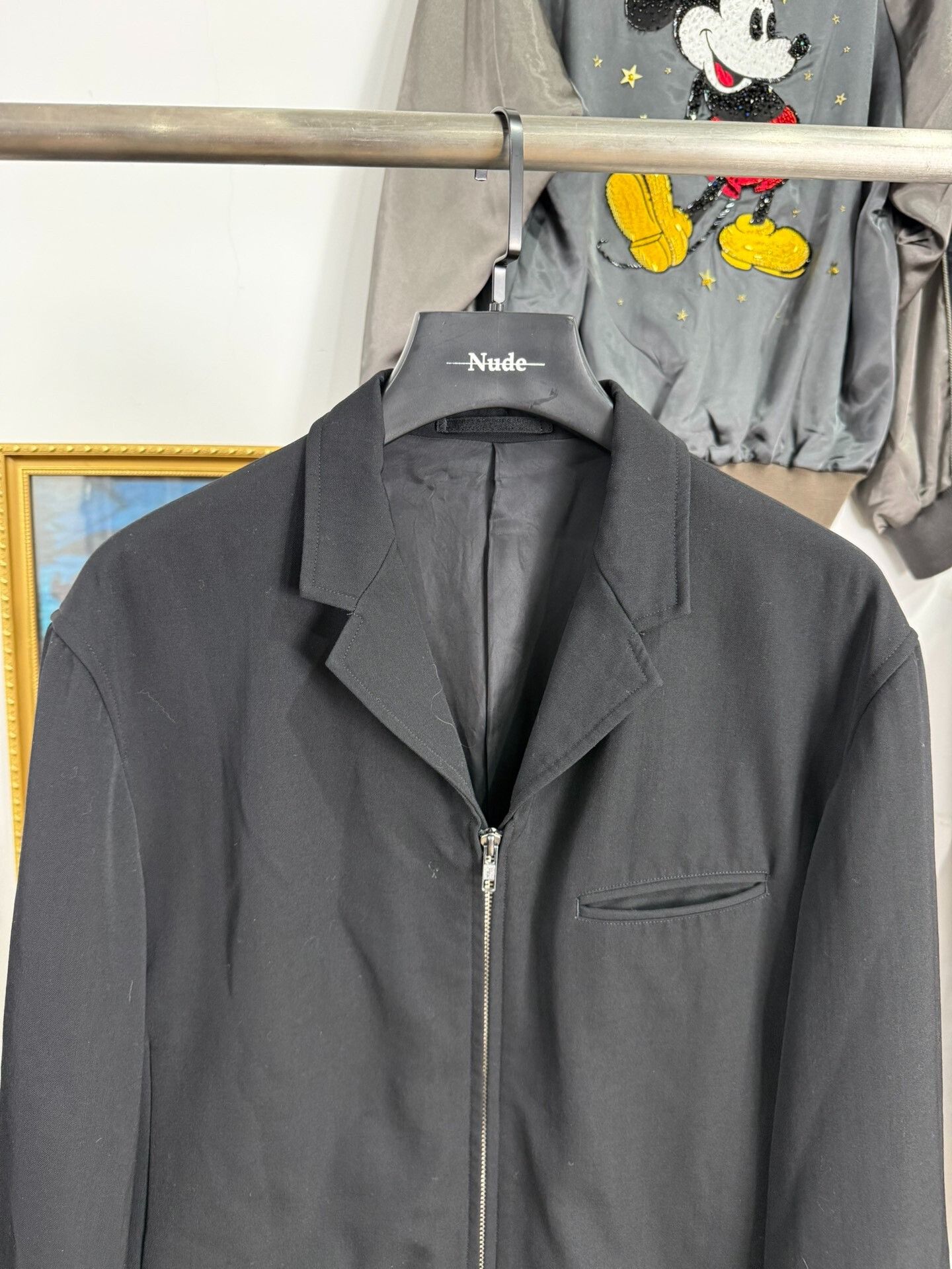 Yohji Yamamoto Yohji Yamamoto Men's Wool Jacket Size US S / EU 44-46 / 1 - 3 Thumbnail