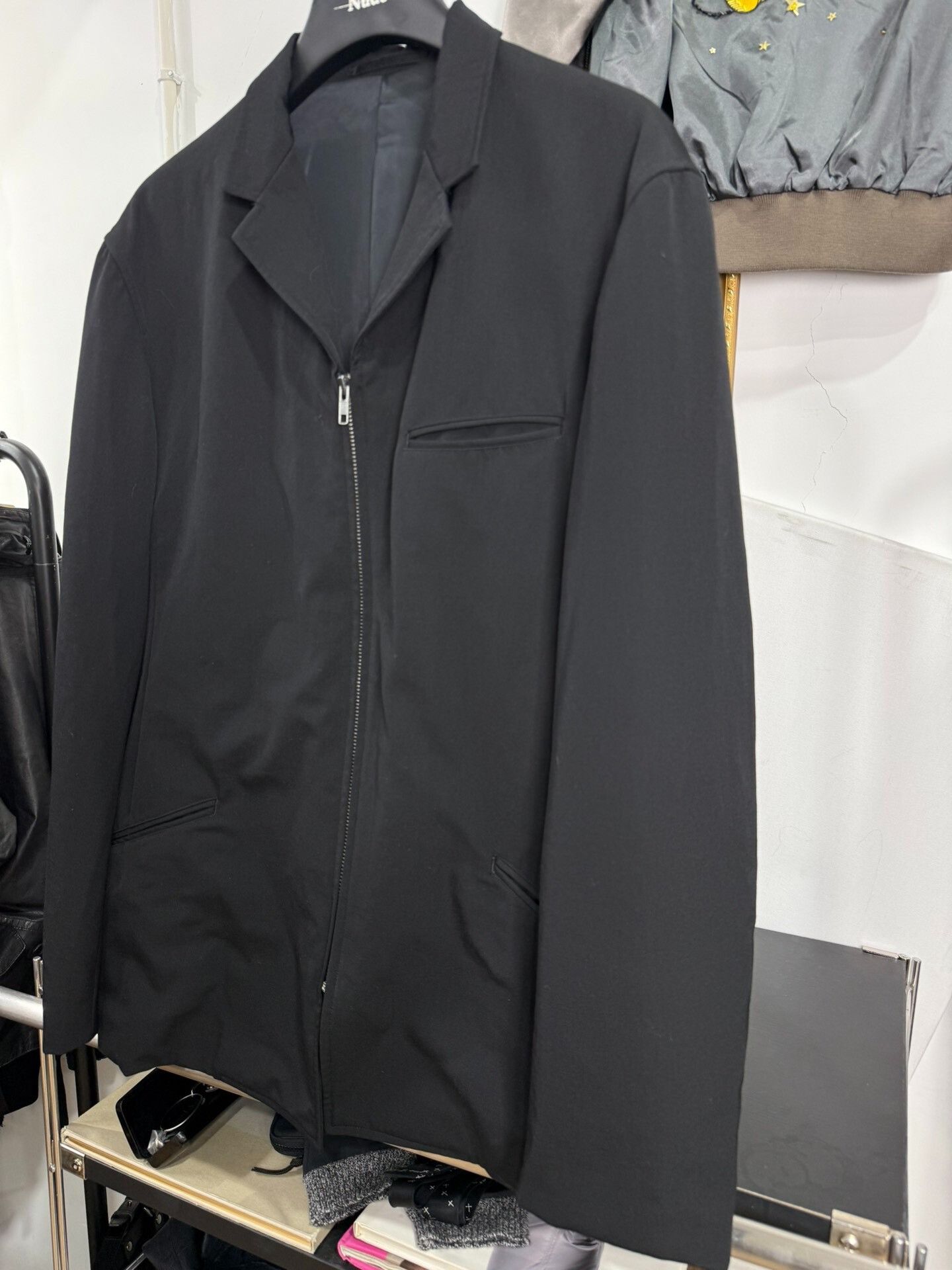 Yohji Yamamoto Yohji Yamamoto Men's Wool Jacket Size US S / EU 44-46 / 1 - 2 Thumbnail