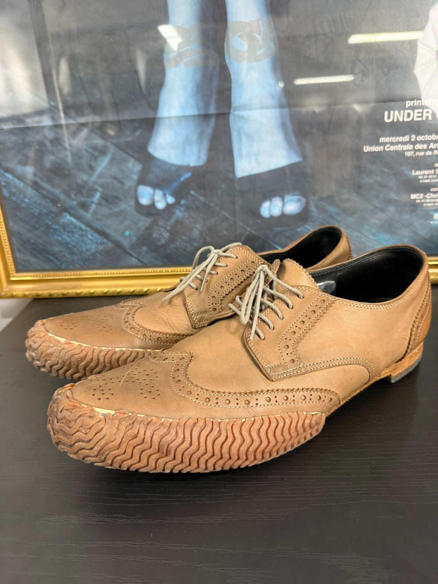 Maison MIHARA YASUHIRO Mihara Yasuhiro Sculpted Leather Shoes Size US 10 / EU 43 - 3 Thumbnail