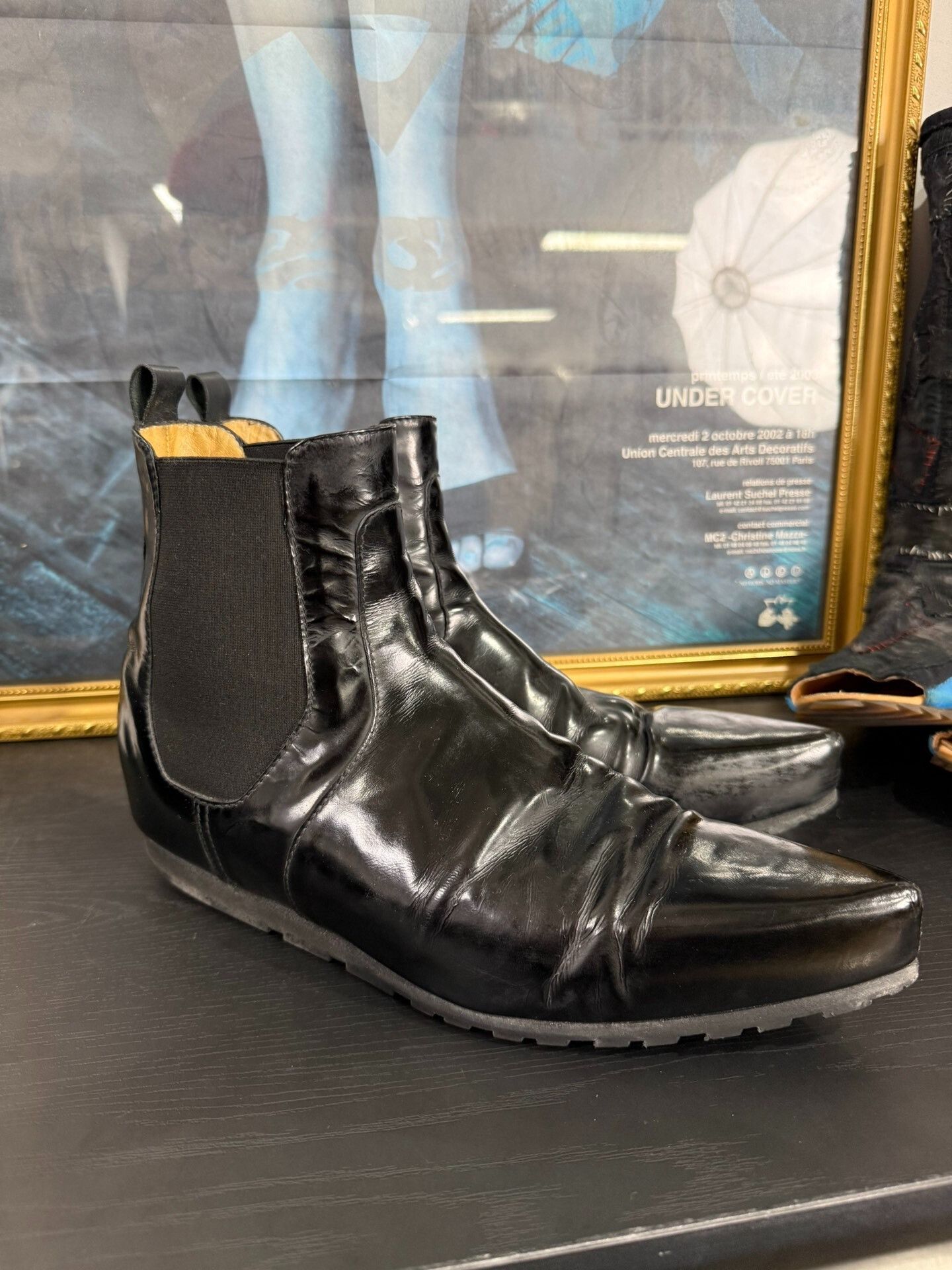 Raf Simons Raf Simons Pointed Ankle Boots Size US 10 / EU 43 - 3 Thumbnail