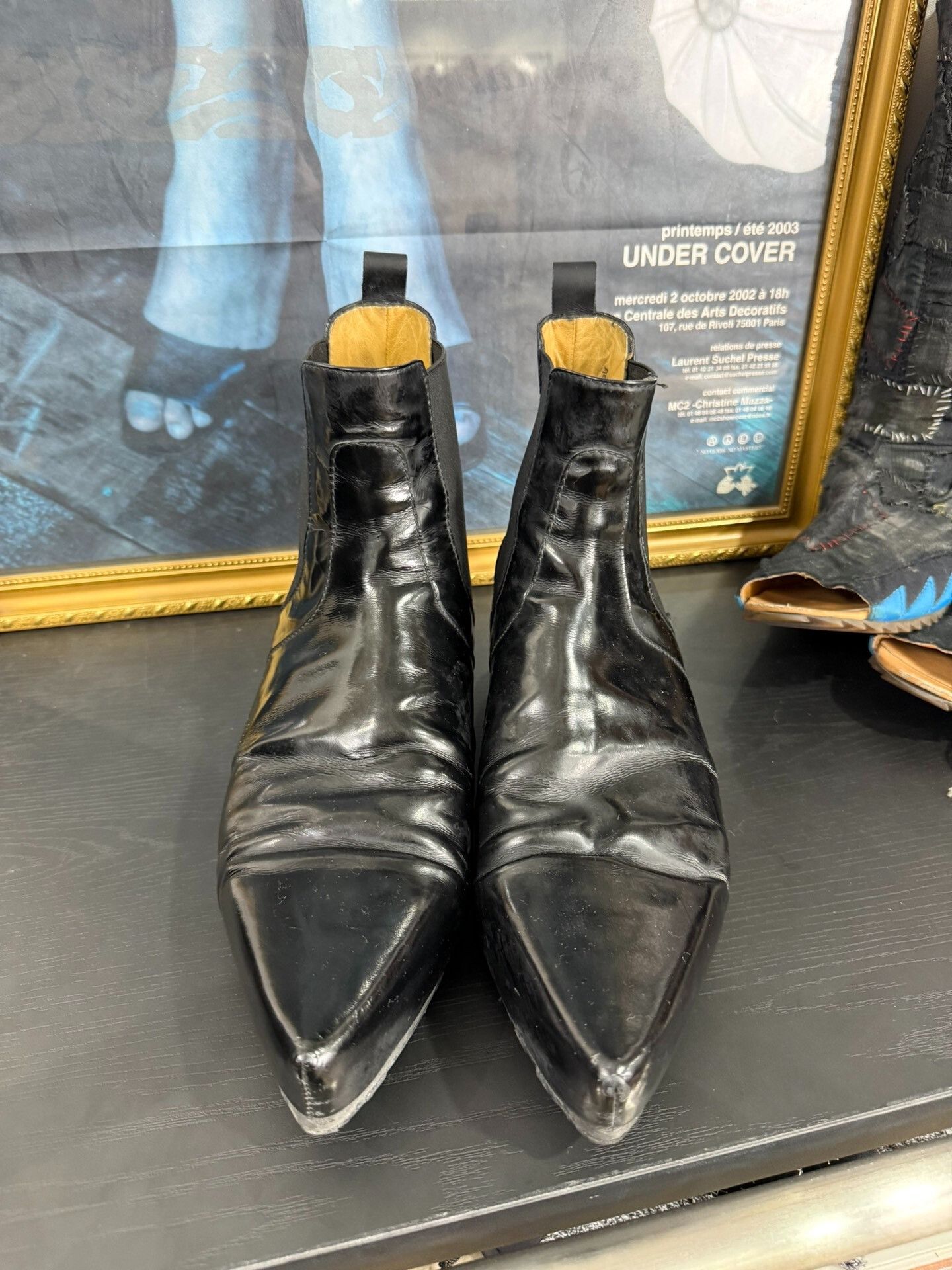 Raf Simons Raf Simons Pointed Ankle Boots Size US 10 / EU 43 - 2 Thumbnail