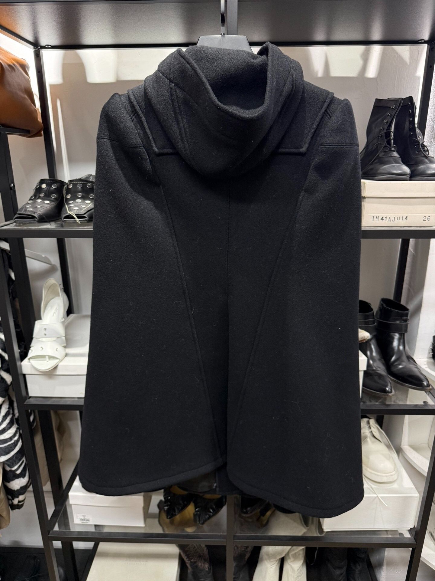 Junya Watanabe Junya Watanabe Black Cape Coat Size US M / EU 48-50 / 2 - 4 Thumbnail
