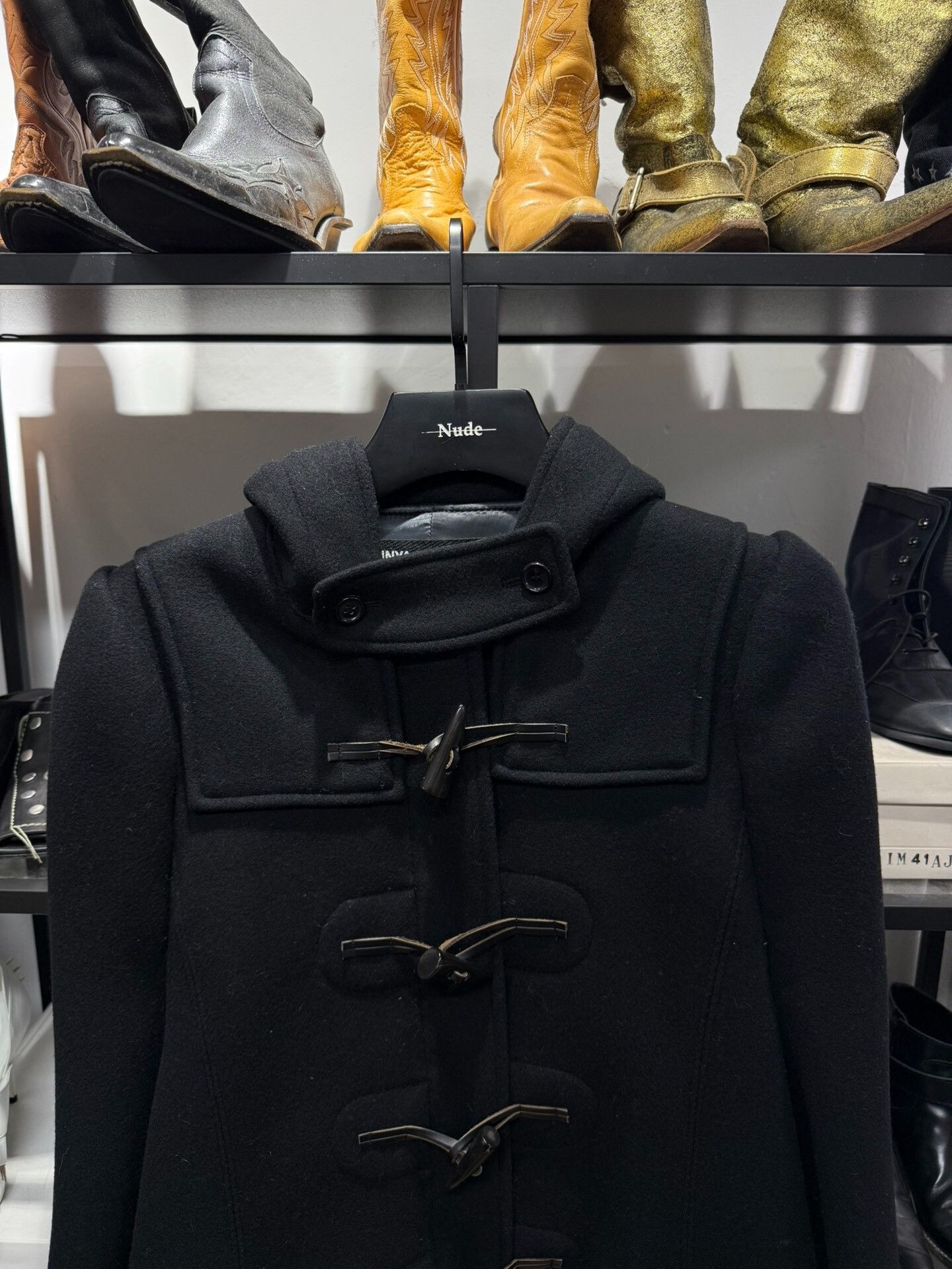Junya Watanabe Junya Watanabe Black Cape Coat Size US M / EU 48-50 / 2 - 2 Thumbnail