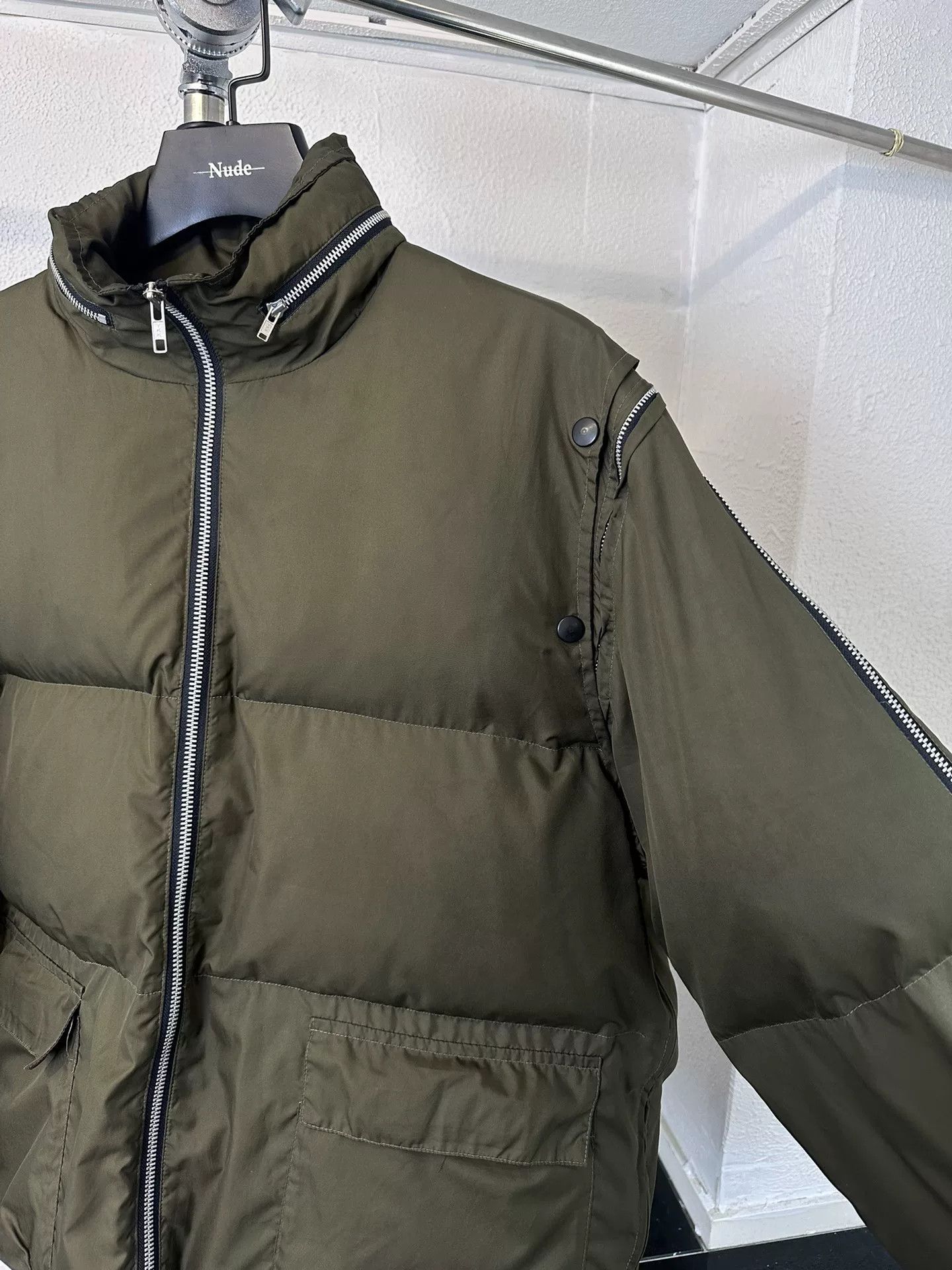 Yohji Yamamoto Modular Design Down Jacket by Yohji Yamamoto Size US M / EU 48-50 / 2 - 2 Thumbnail