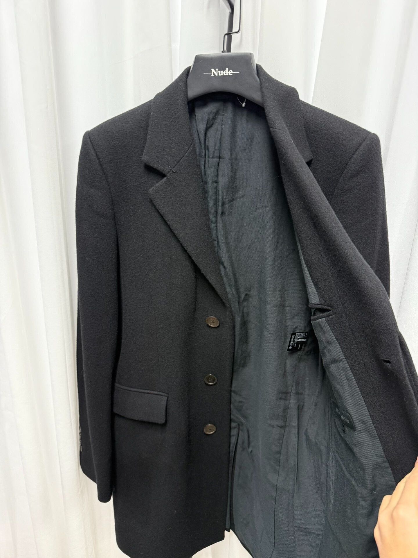 Ann Demeulemeester Ann Demeulemeester Cashmere Coat Size XS / US 0-2 / IT 36-38 - 7 Thumbnail