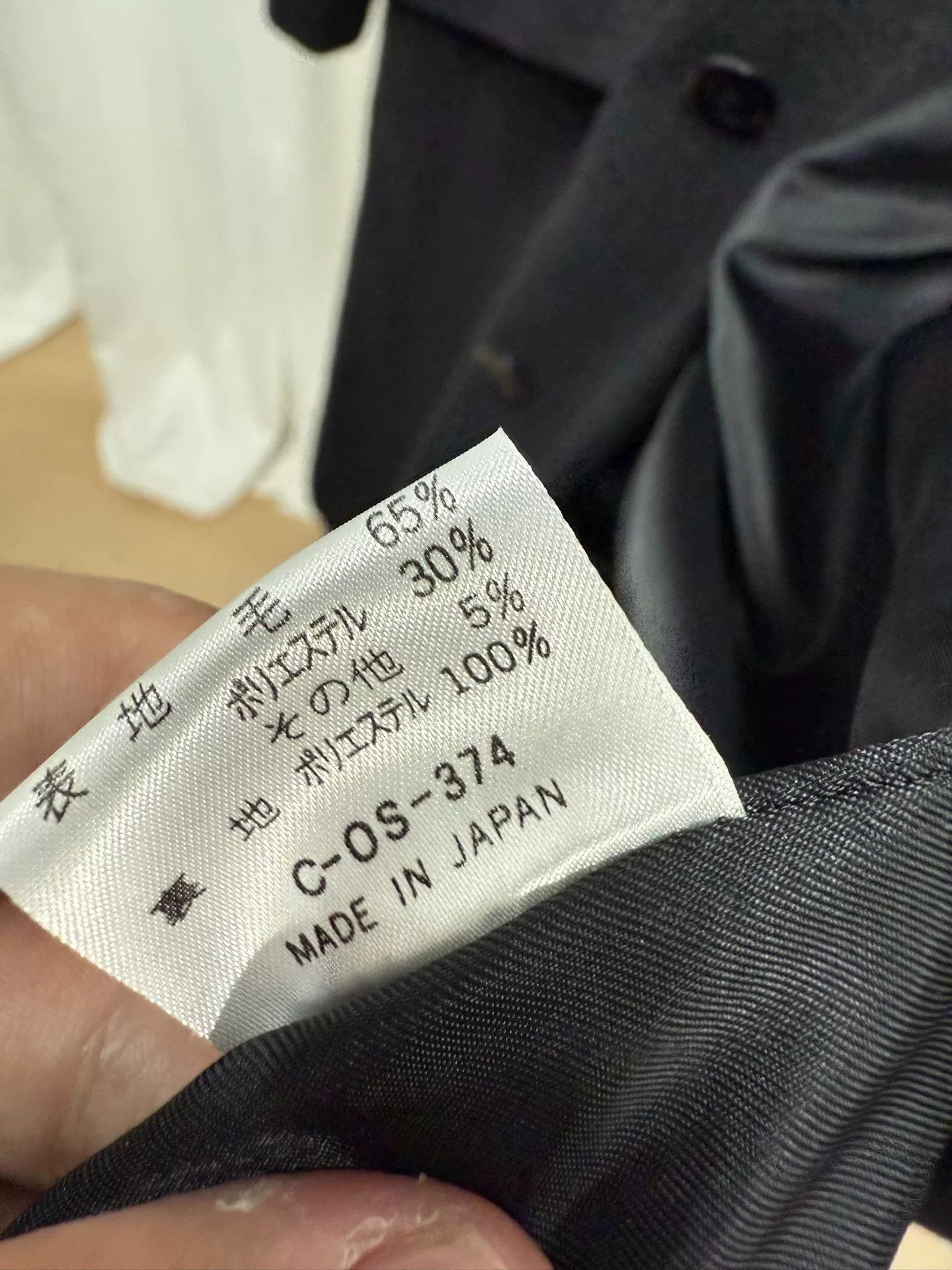 Yohji Yamamoto Yohji Yamamoto Woolen Coat M Size Size US M / EU 48-50 / 2 - 7 Thumbnail