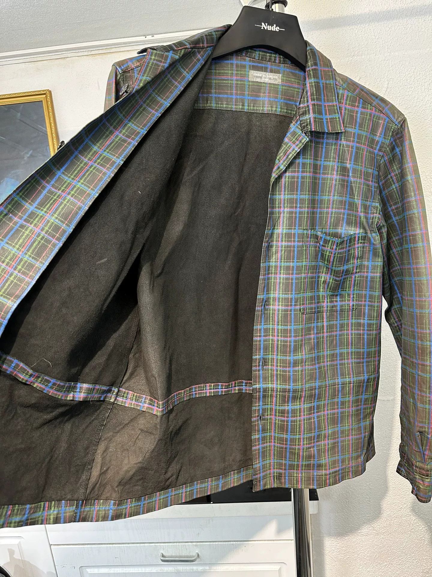 Comme des Garcons Comme des Garcons Plaid Shirt Jacket Size US M / EU 48-50 / 2 - 6 Thumbnail