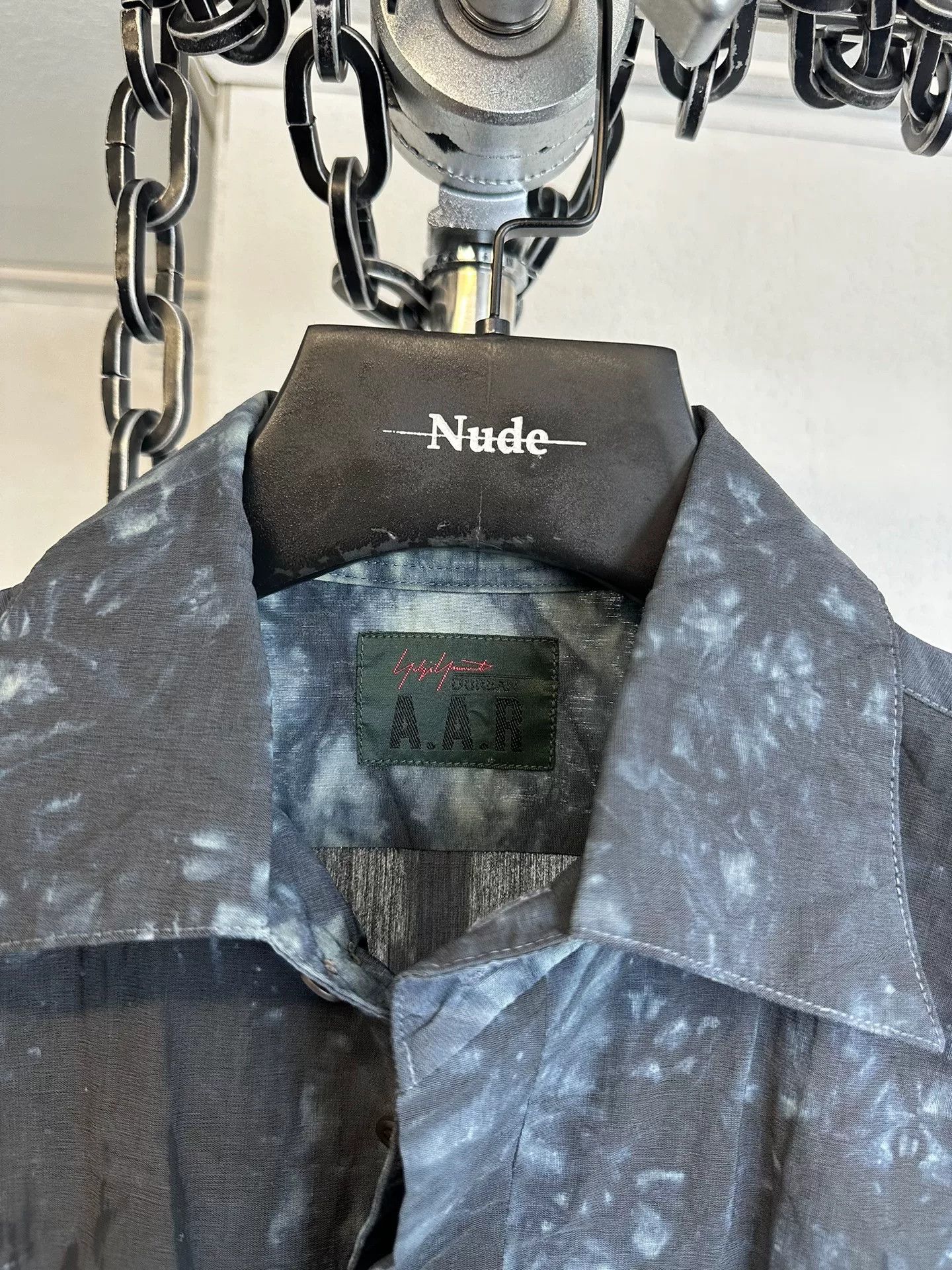 Yohji Yamamoto Yohji Yamamoto Pleated Tie-Dye Shirt Size US M / EU 48-50 / 2 - 3 Thumbnail