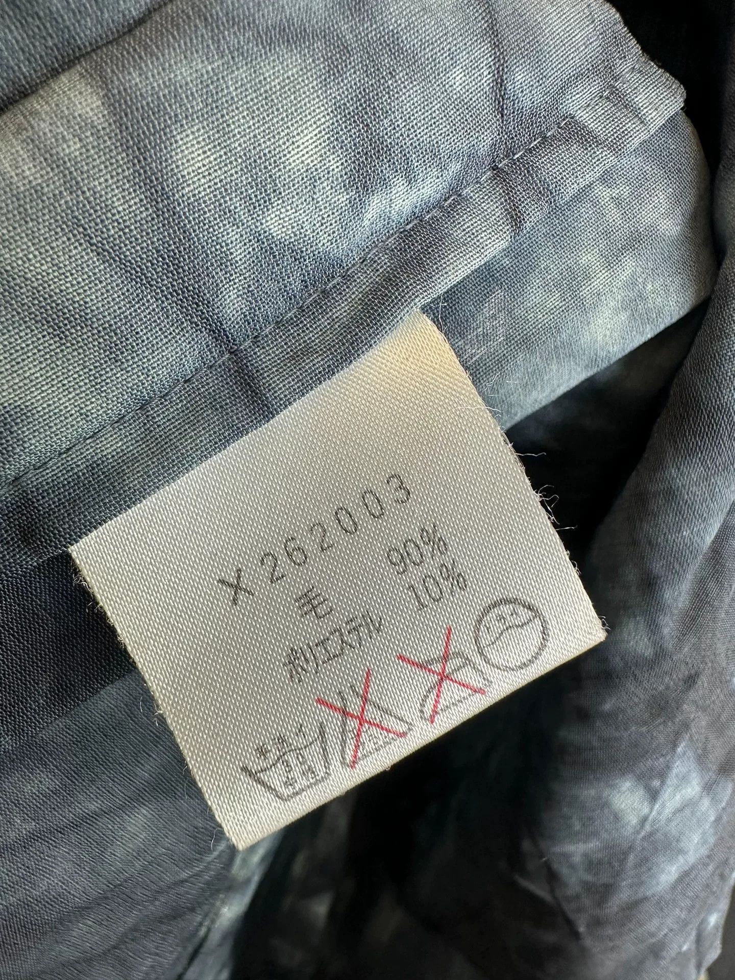 Yohji Yamamoto Yohji Yamamoto Pleated Tie-Dye Shirt Size US M / EU 48-50 / 2 - 6 Thumbnail