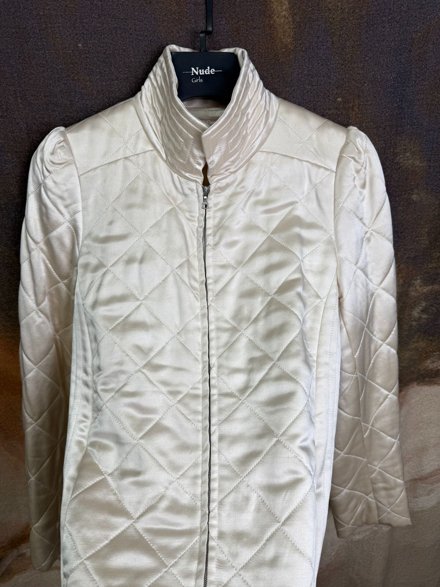 Dries Van Noten Dries Van Noten Silk Quilted Jacket Size US M / EU 48-50 / 2 - 4 Thumbnail