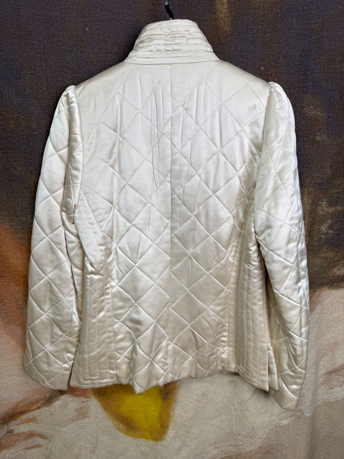 Dries Van Noten Dries Van Noten Silk Quilted Jacket Size US M / EU 48-50 / 2 - 5 Thumbnail