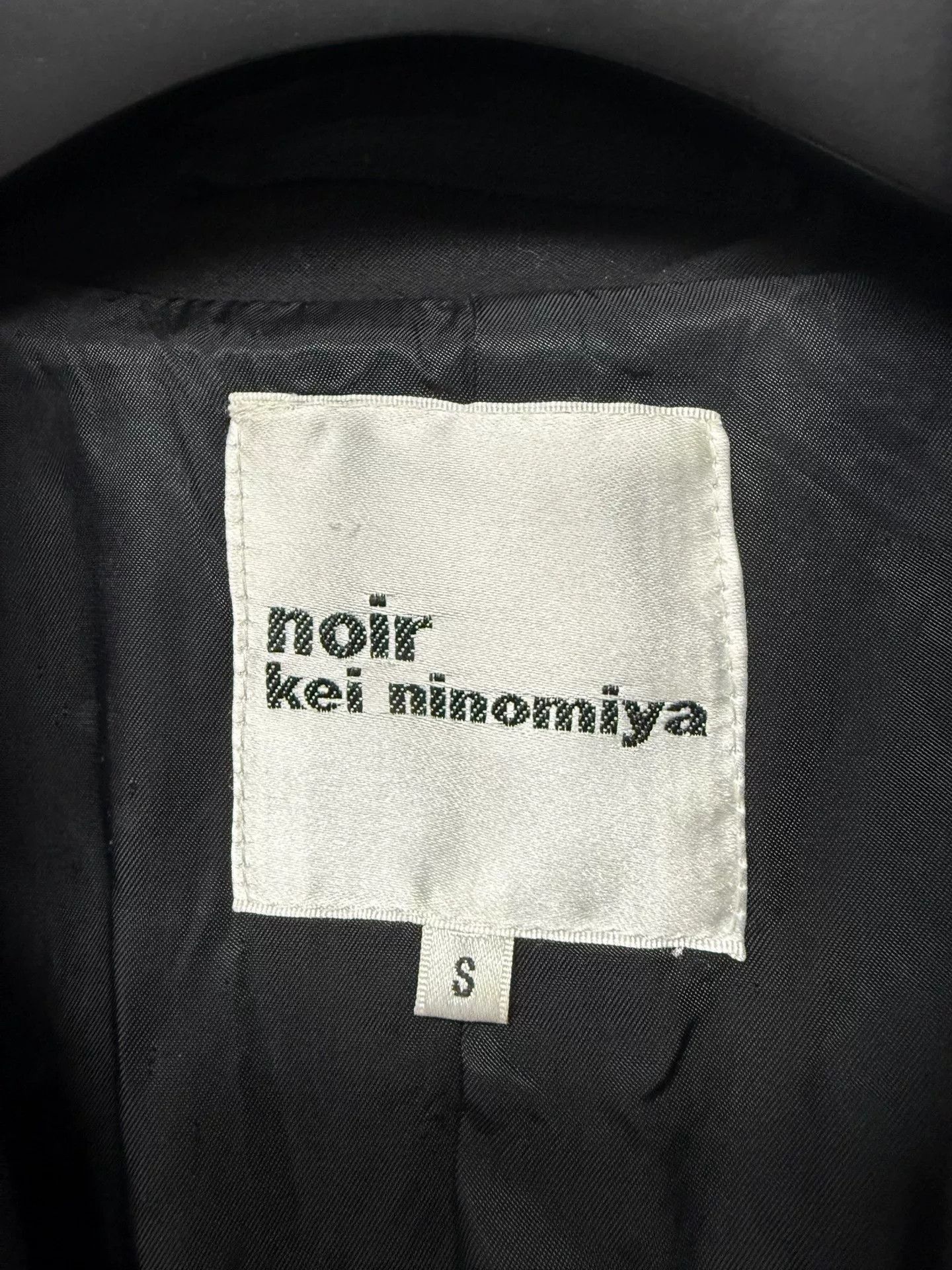 Noir Kei Ninomiya Black Floral Embellished Biker Jacket Size US S / EU 44-46 / 1 - 5 Thumbnail