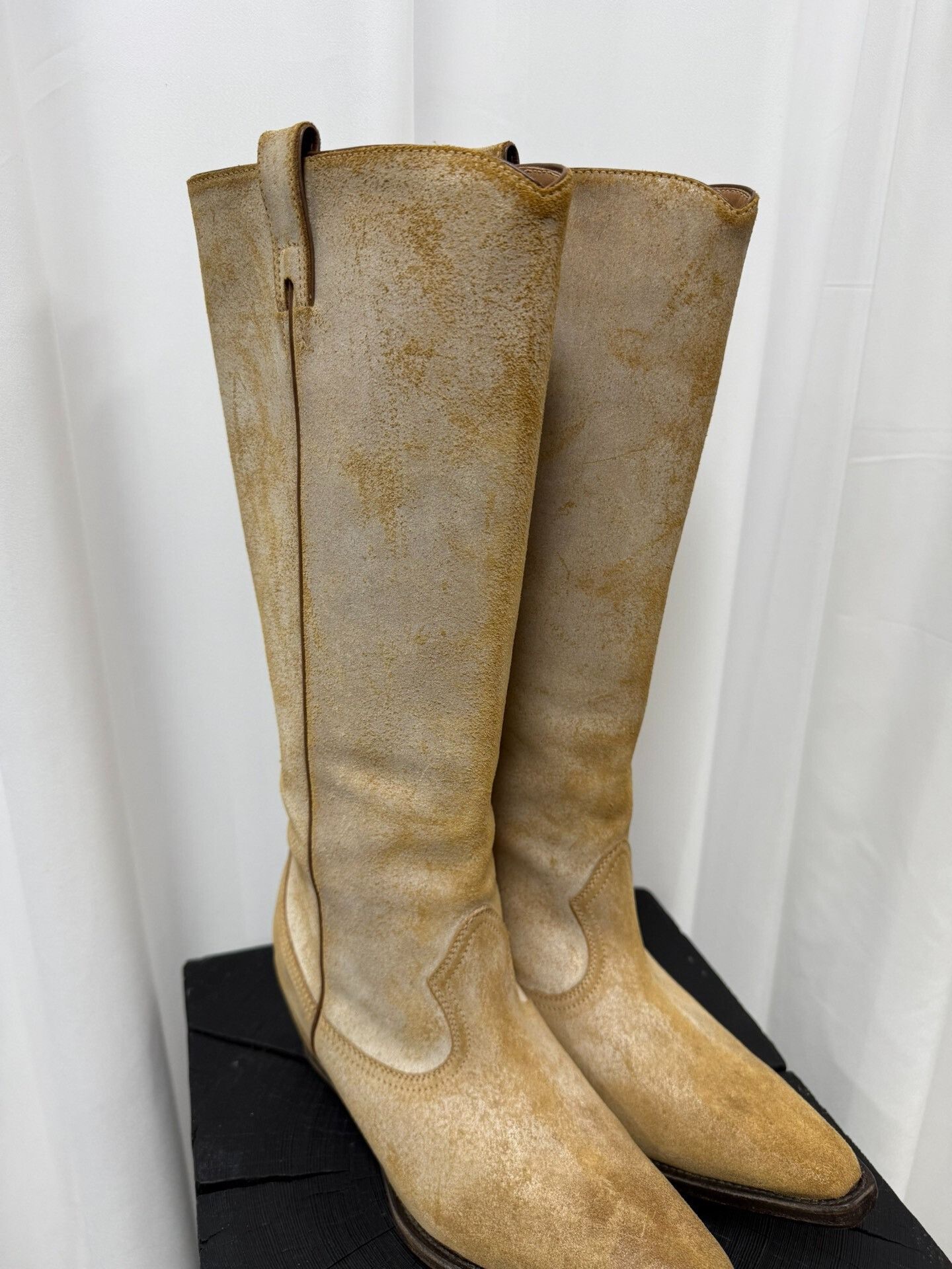 Maison Margiela Maison Margiela Suede High-Top Boots Size US 6 / IT 36 - 7 Thumbnail